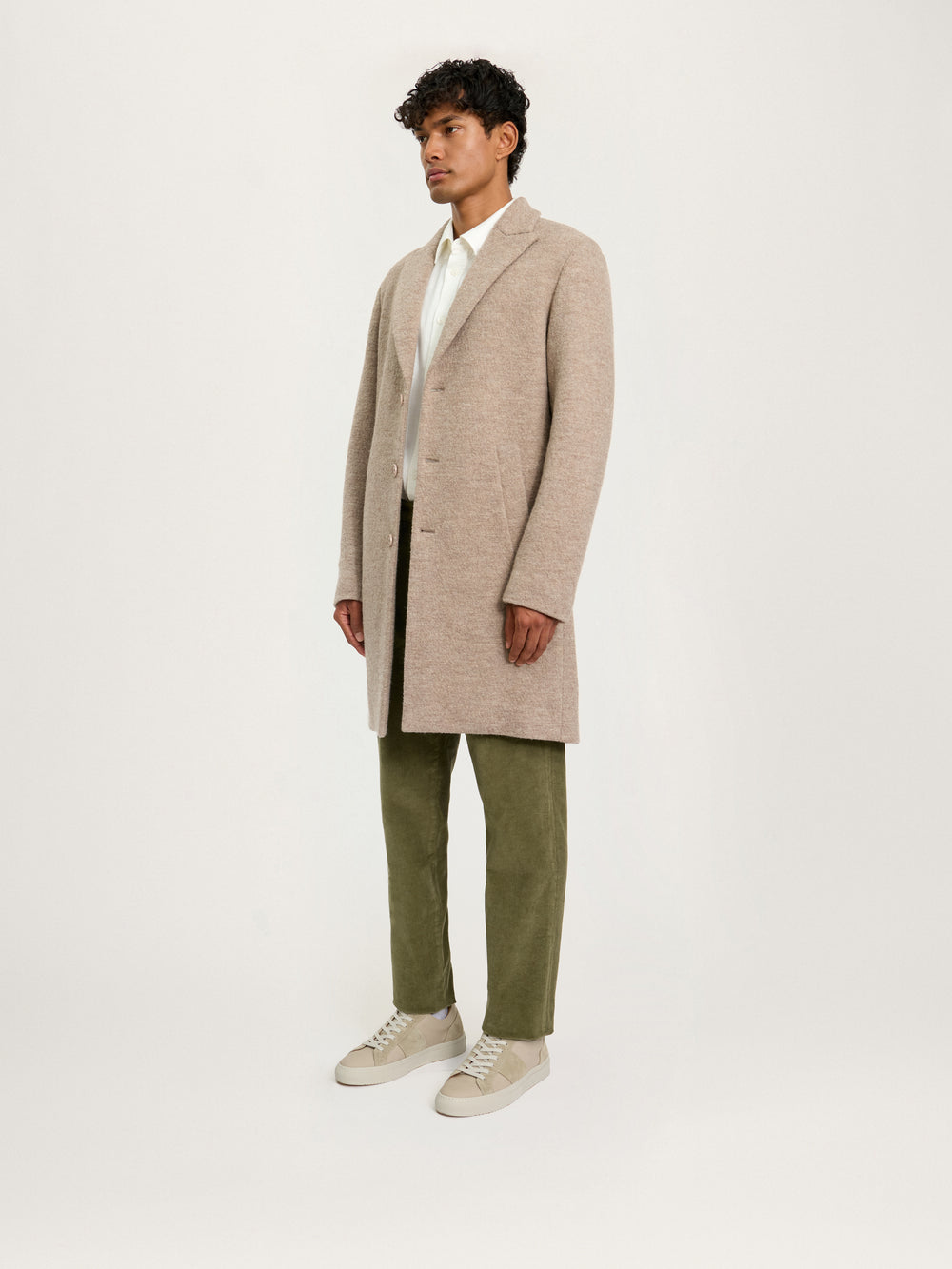 The Jersey Wool Coat || Camel | LESTRANGE