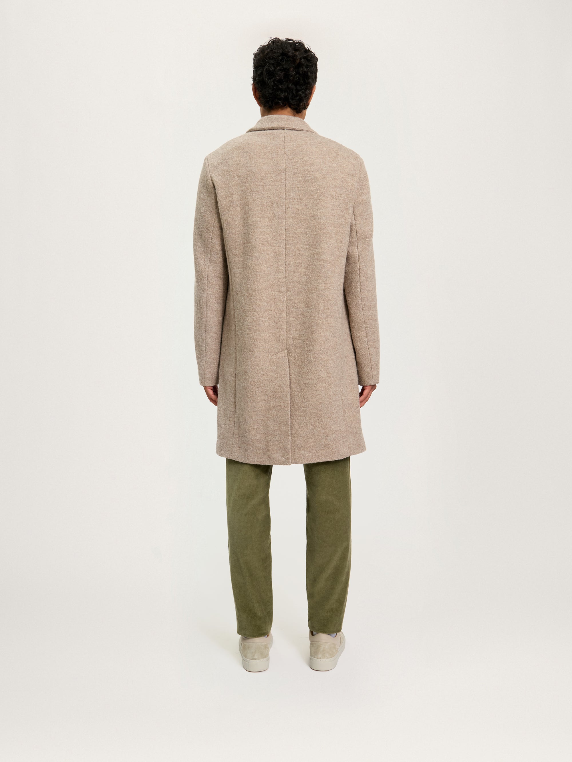 The Jersey Wool Coat || Camel | LESTRANGE