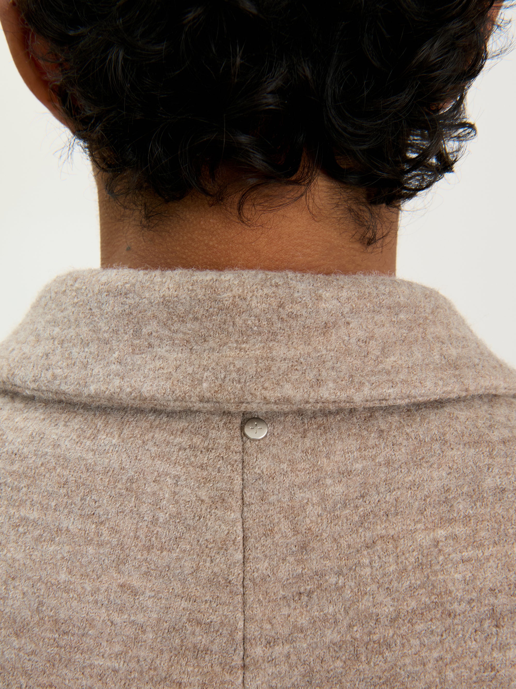 The Jersey Wool Coat || Camel | LESTRANGE