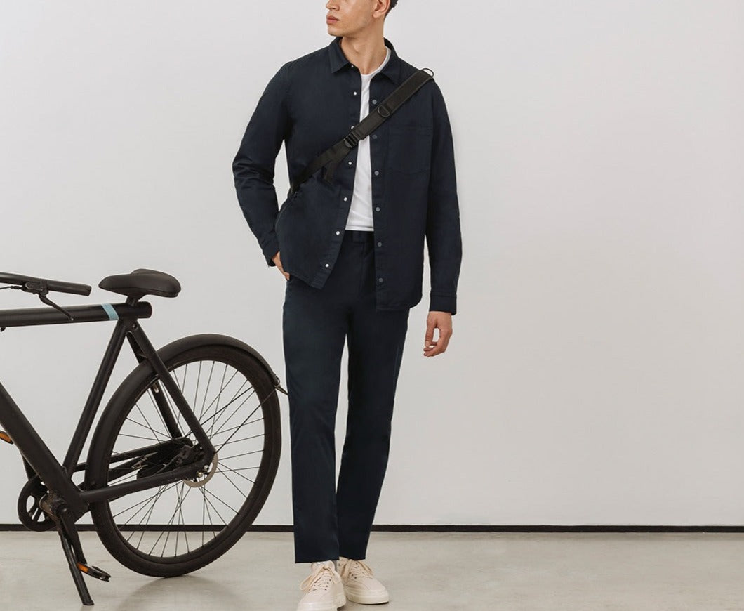 CONCEPT Tech 24 Trouser || Navy | Nanilica™ Stretch Cotton