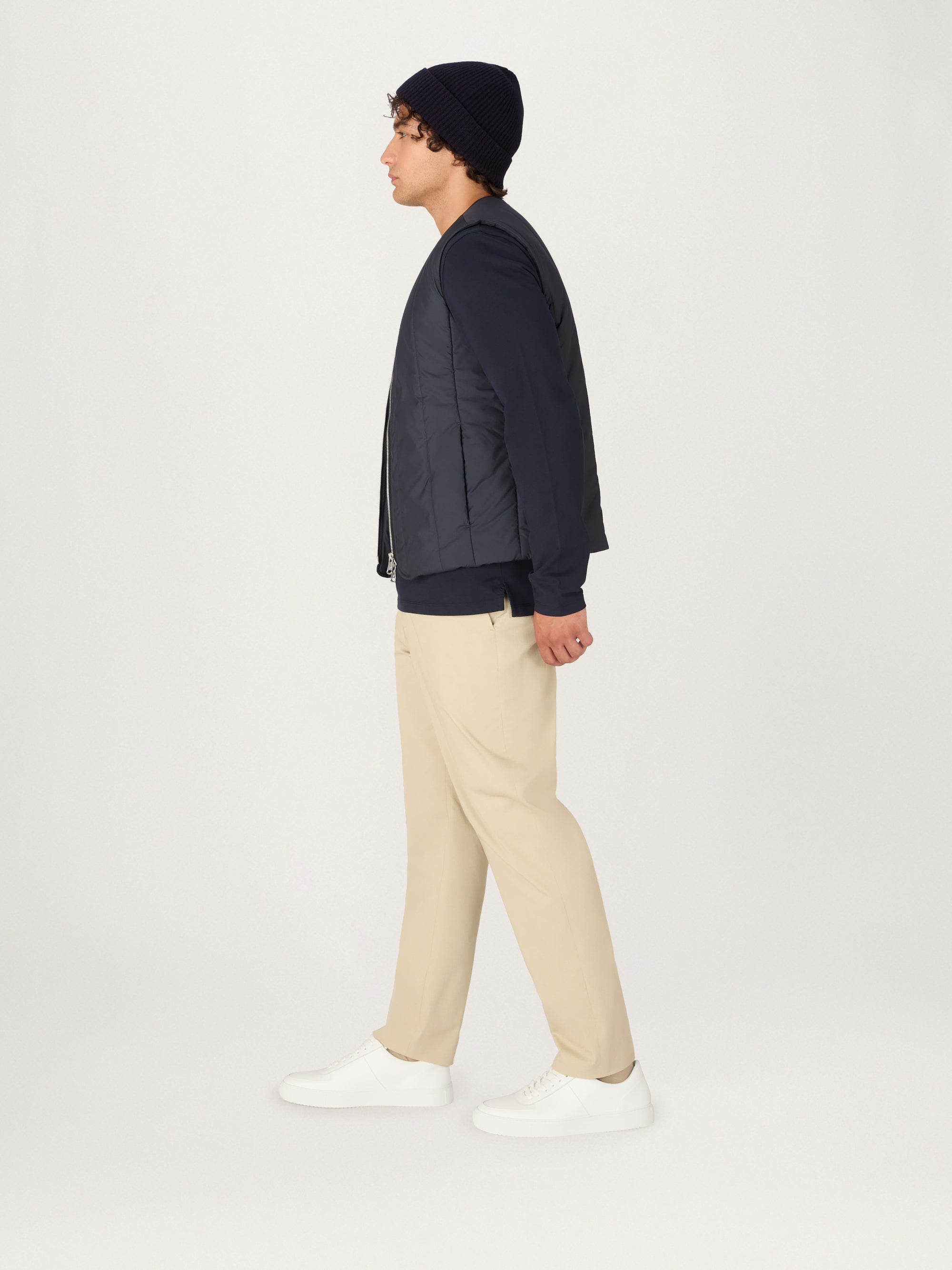 The 24 Trouser Relaxed Fit || Oat | Stretch Cotton