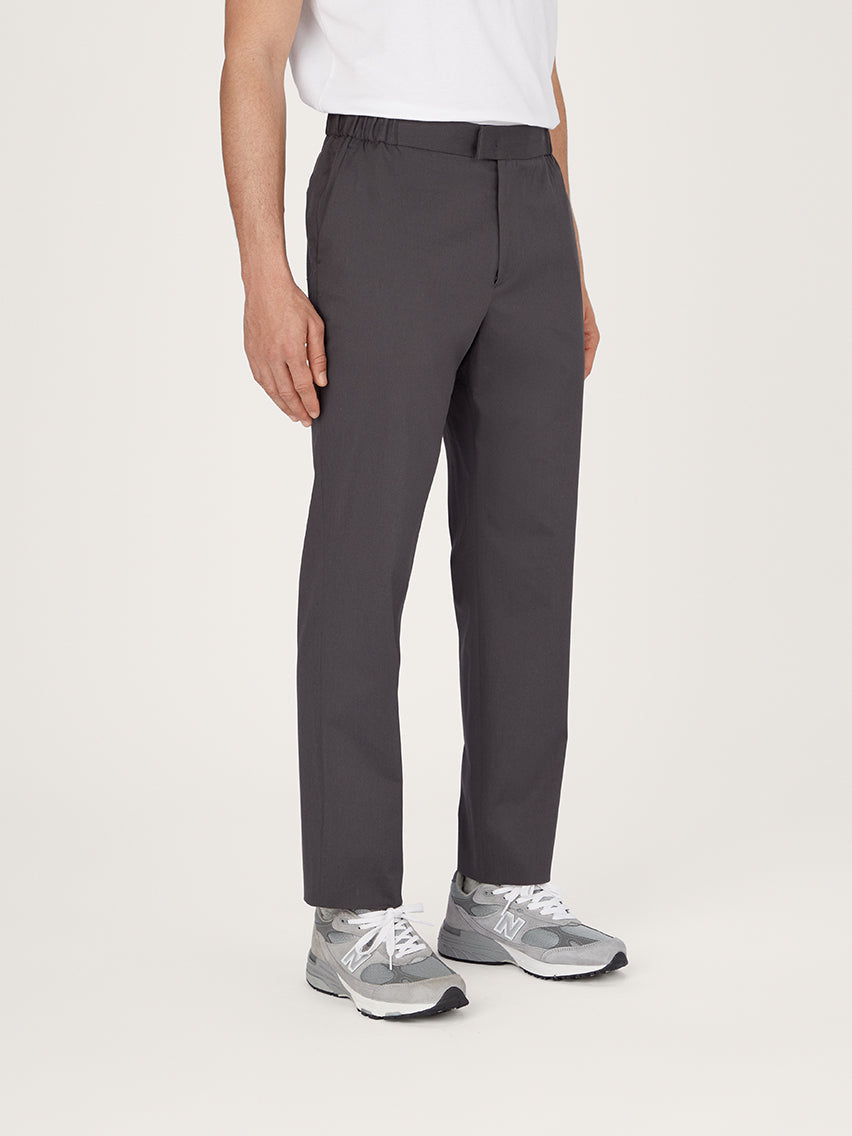 The 24 Trouser Relaxed Fit || Slate-Grey | Stretch Cotton