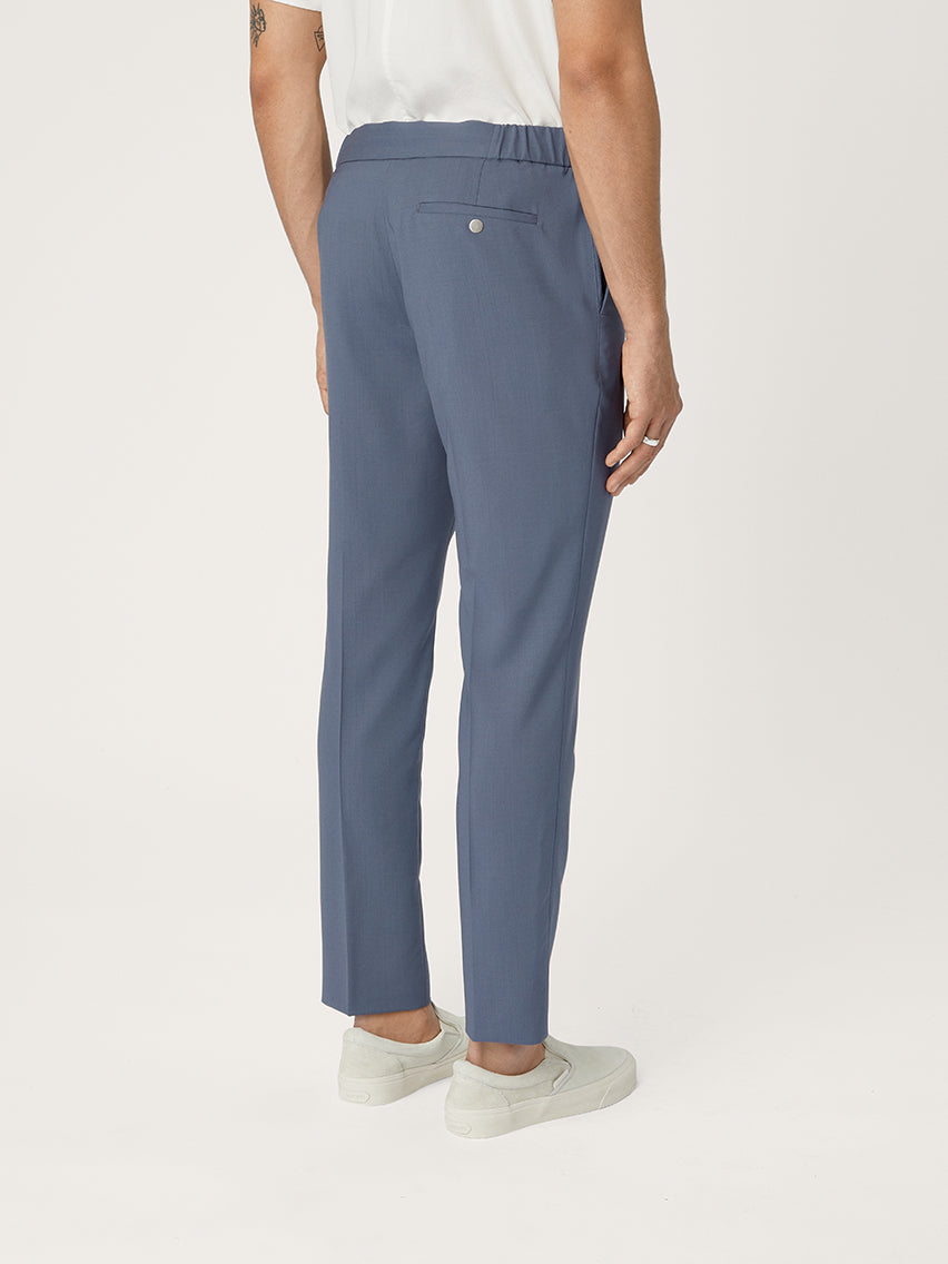 Blue 2024 wool pants