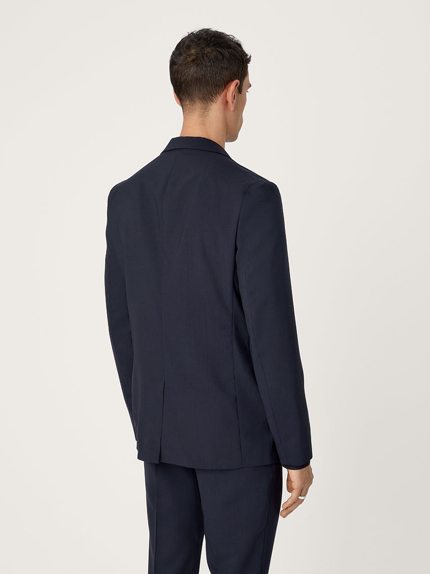 The Tropical Wool 24 Blazer || Navy | Tropical Wool