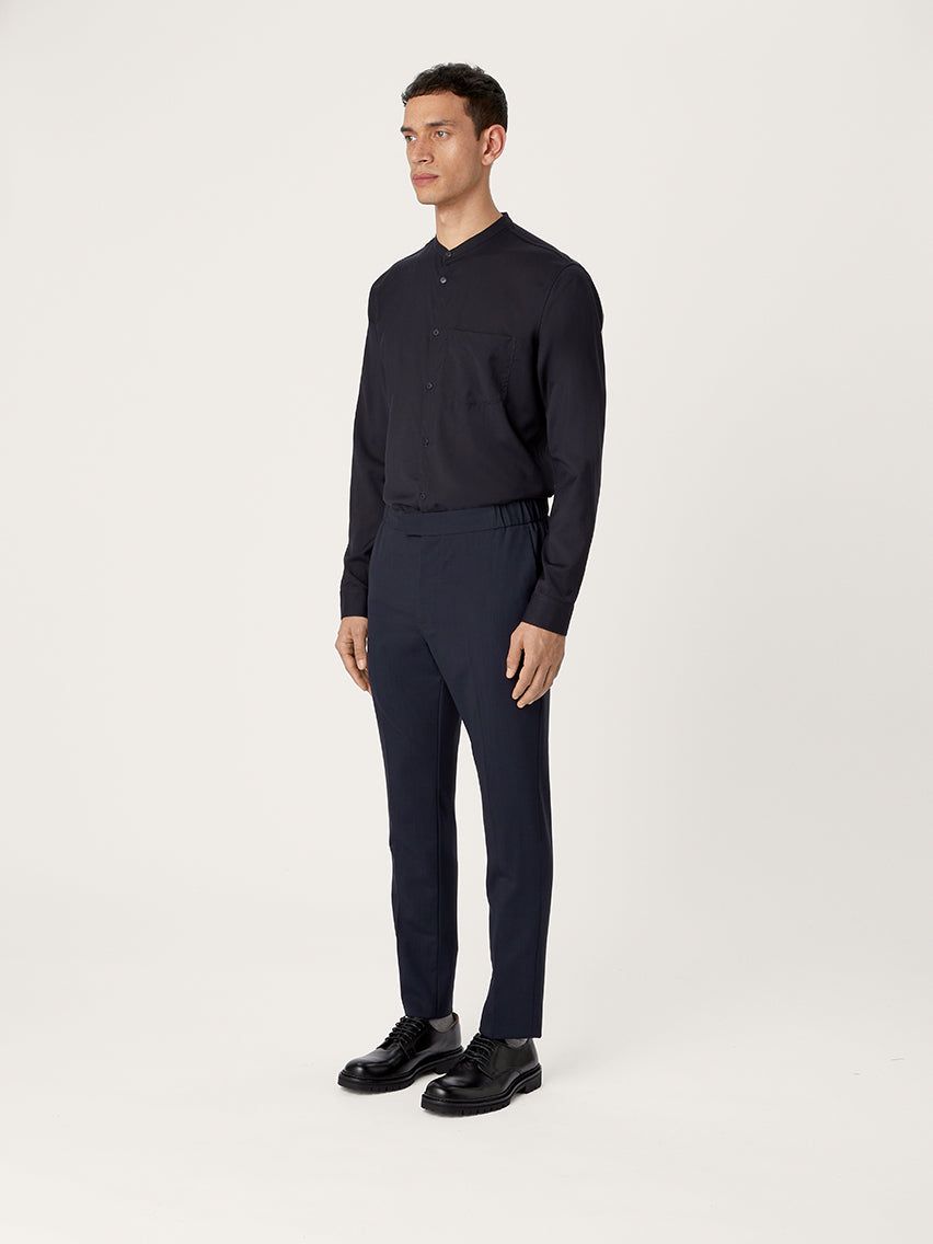 AMI Paris tailoredcut Virgin Wool Trousers  Farfetch