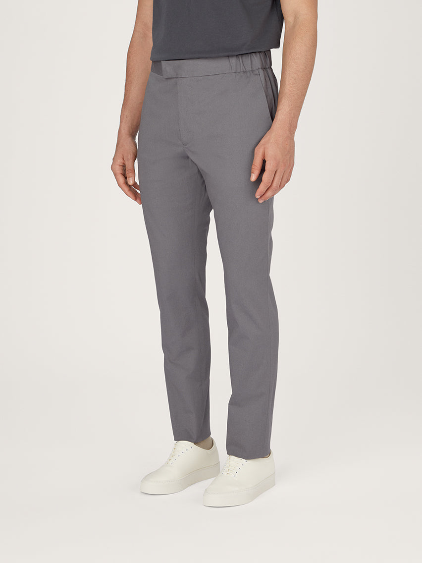 The 24 Trouser || Tokyo-Grey | Stretch Cotton