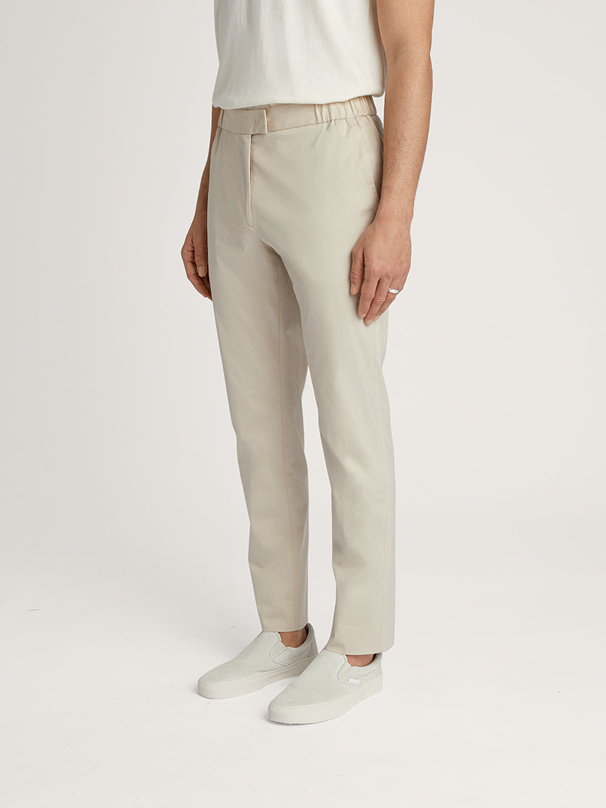 The 24 Trouser || Tundra Stone | Stretch Cotton