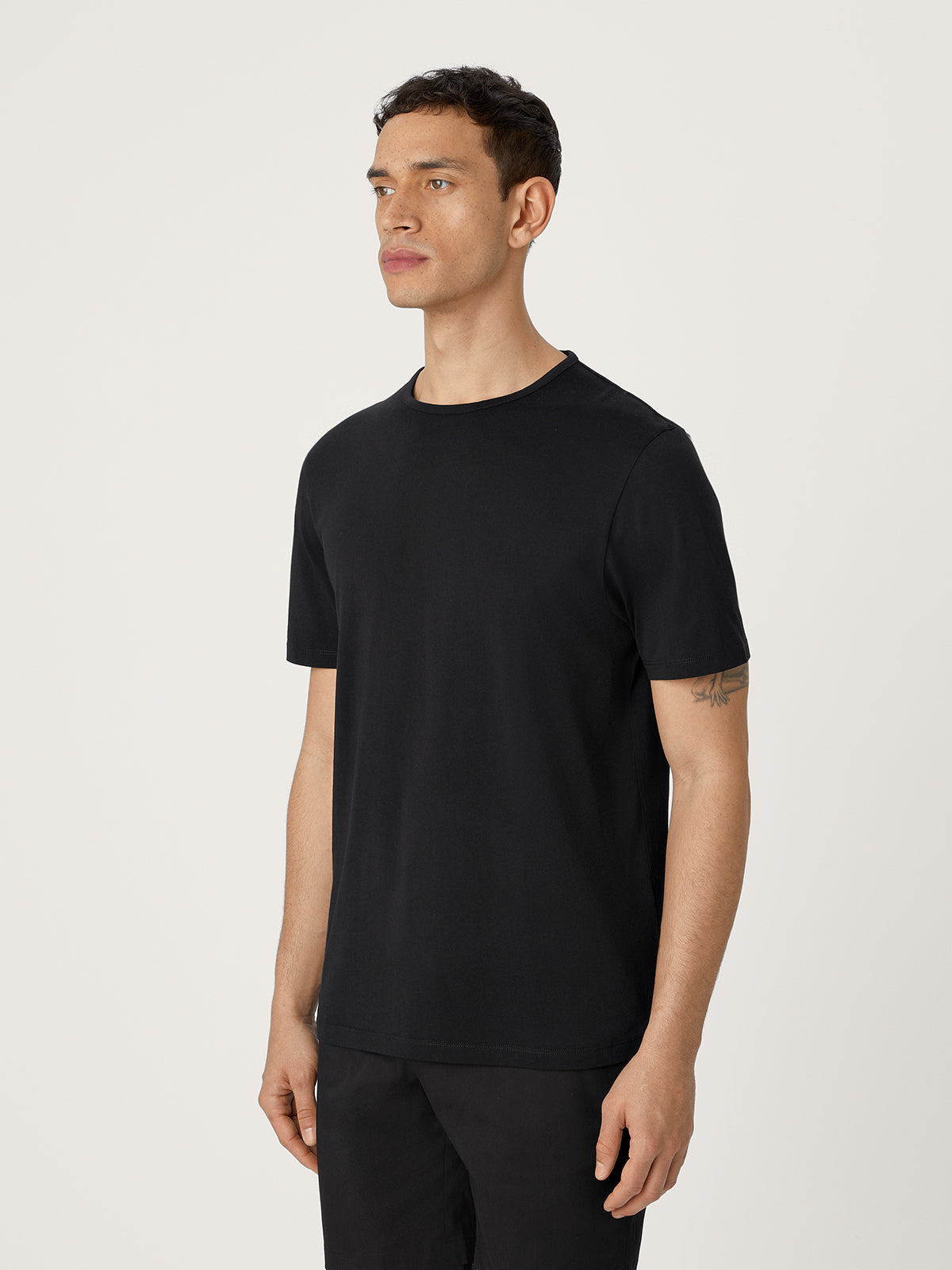 The Tailored Tee || Forest Green | Supima Cotton