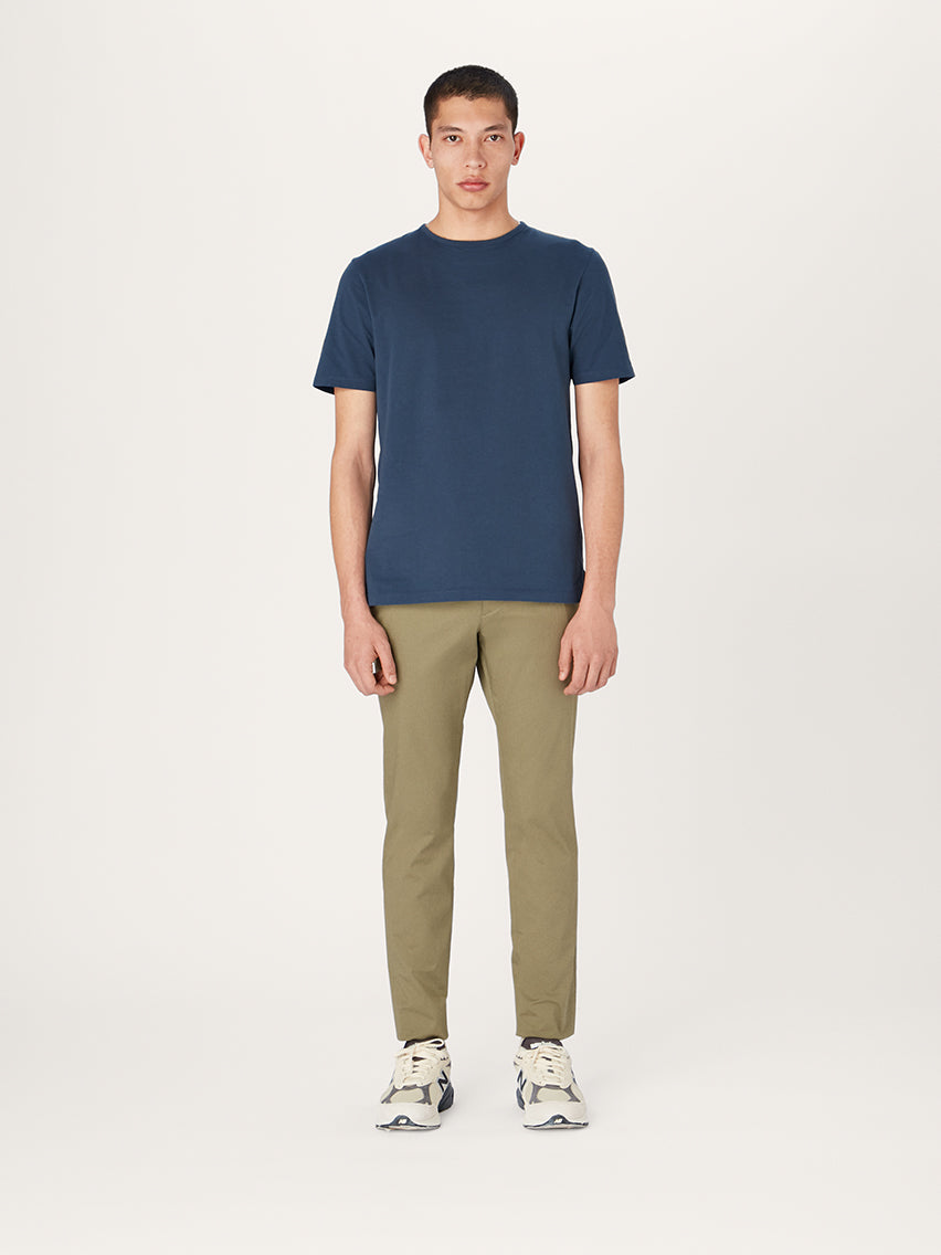 The 24 Trouser || Olive Green | Stretch Cotton