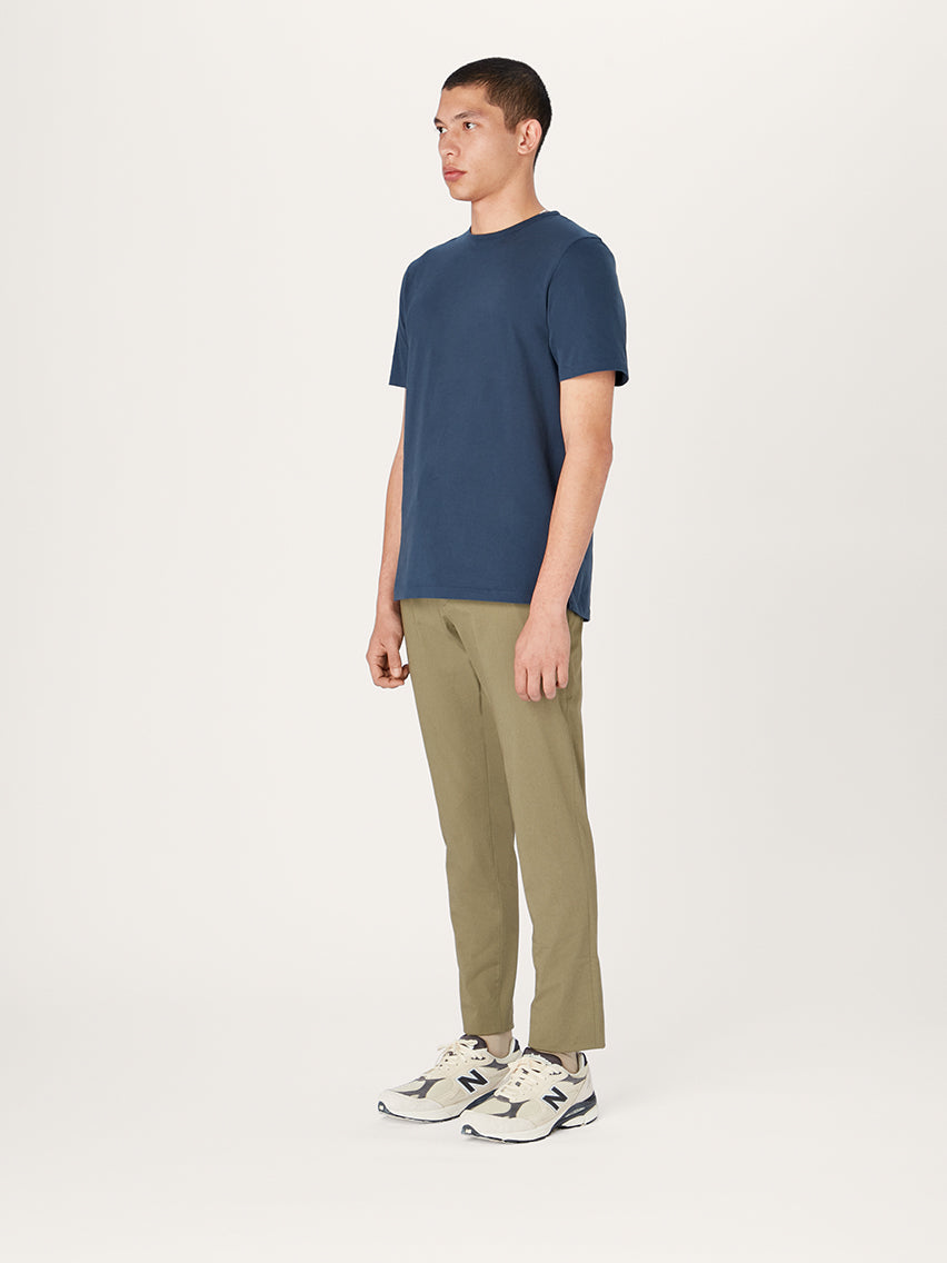 The 24 Trouser || Olive Green | Stretch Cotton