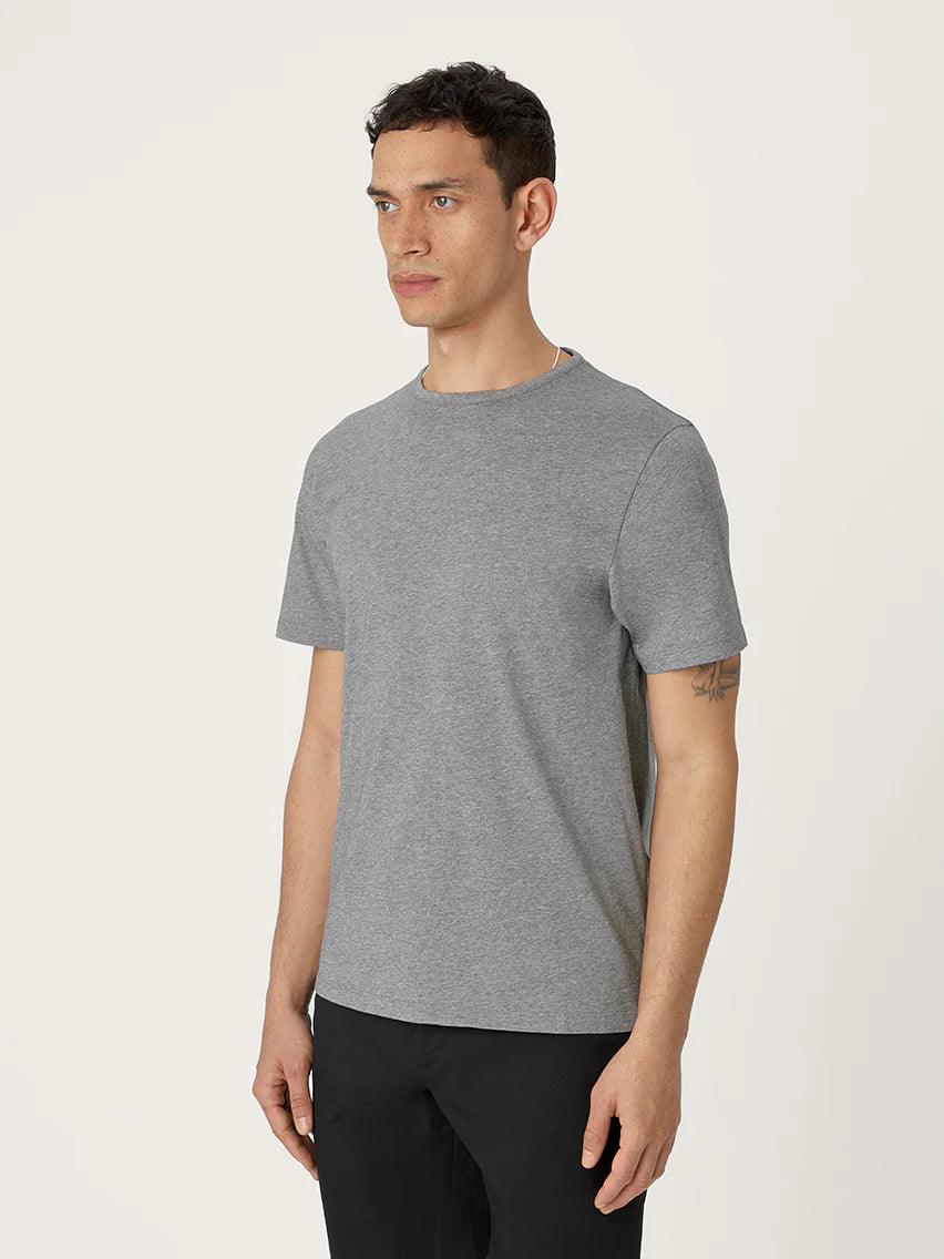 The Tailored Tee Organic || Charcoal | Organic Cotton