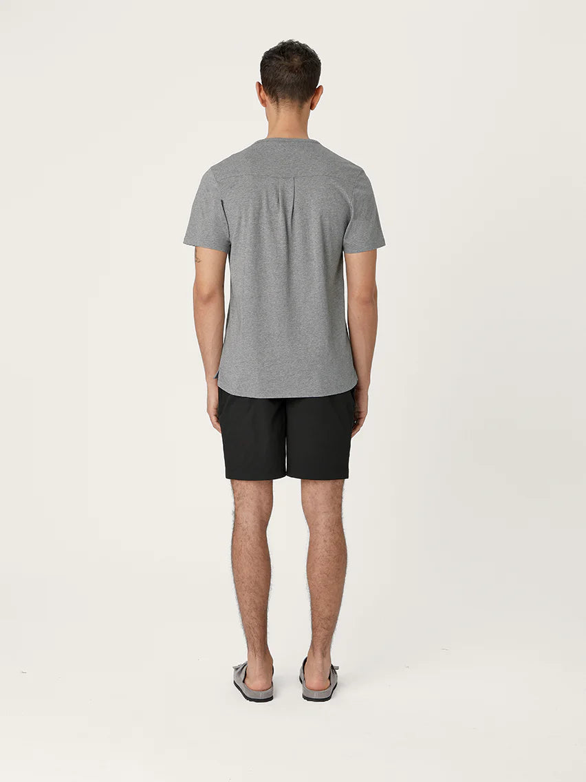 The Tailored Tee Organic || Charcoal | Organic Cotton