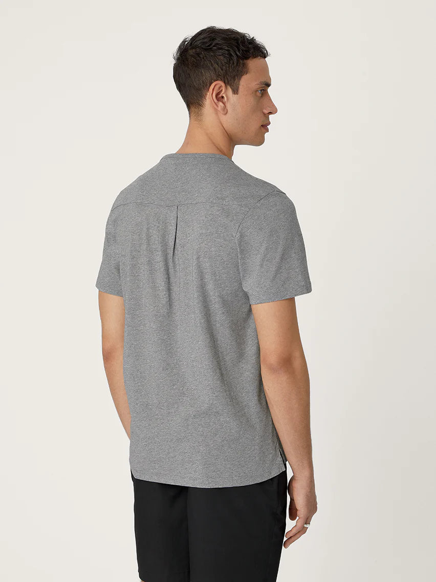 The Tailored Tee Organic || Charcoal | Organic Cotton