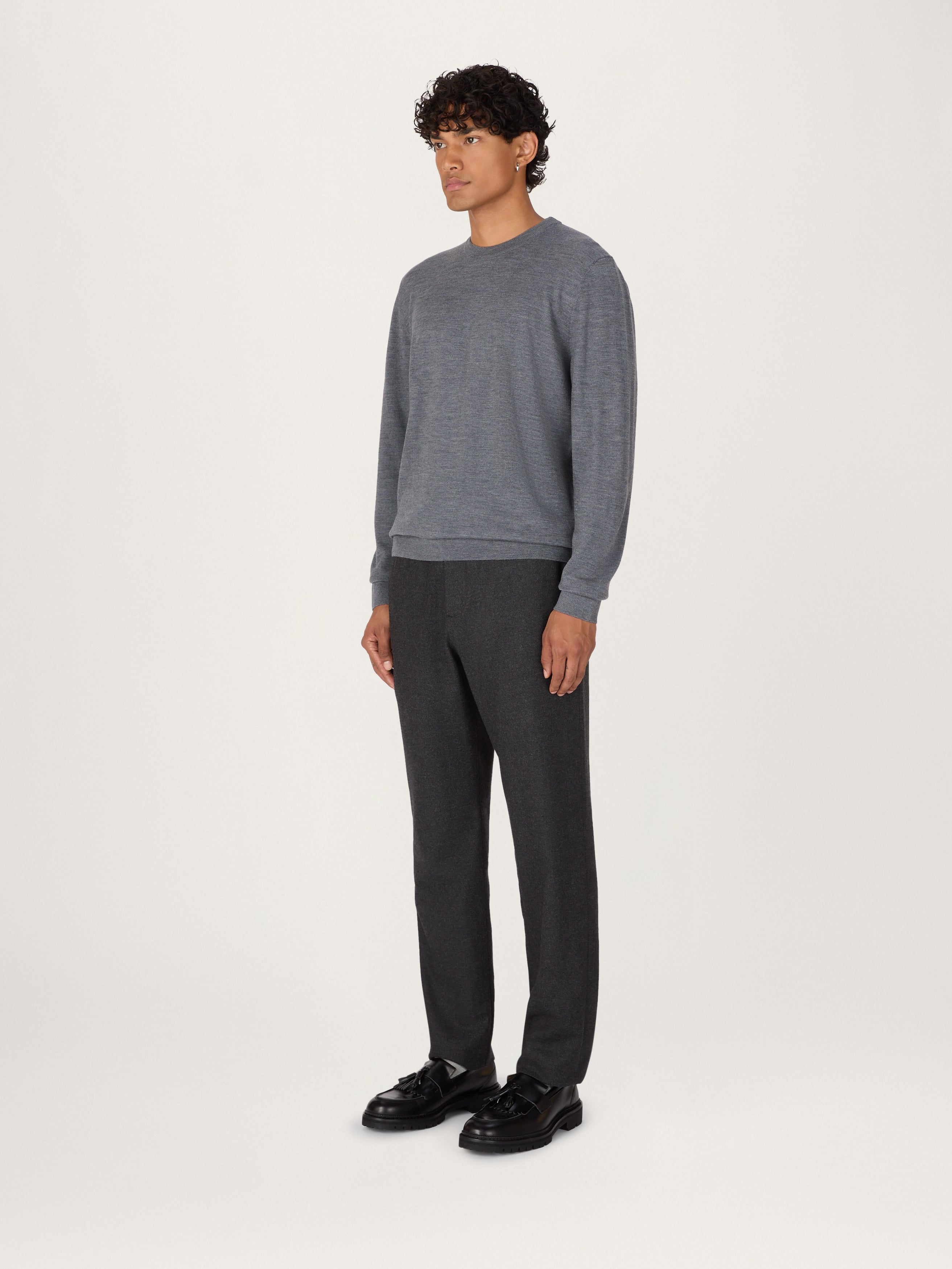 The Knitted Crew || Grey | Merino Wool – LESTRANGE