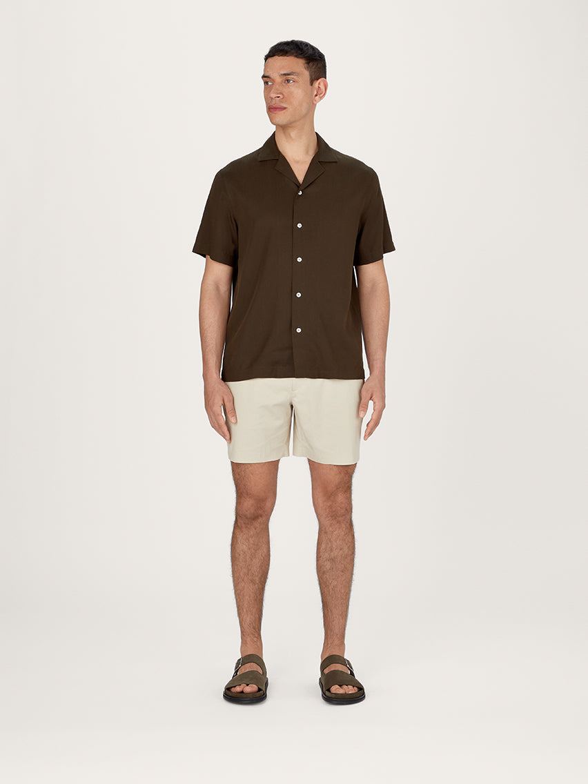 The Cuban Collar || Khaki | TENCEL™