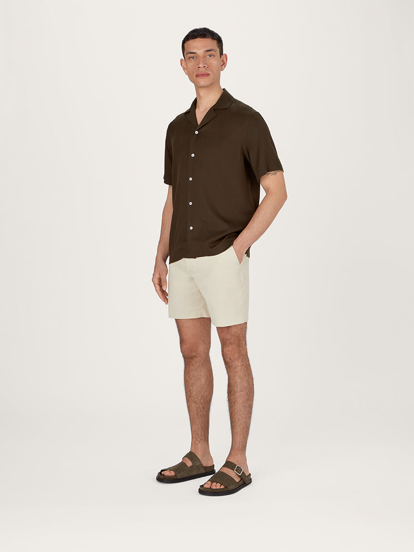 The Cuban Collar || Khaki | TENCEL™