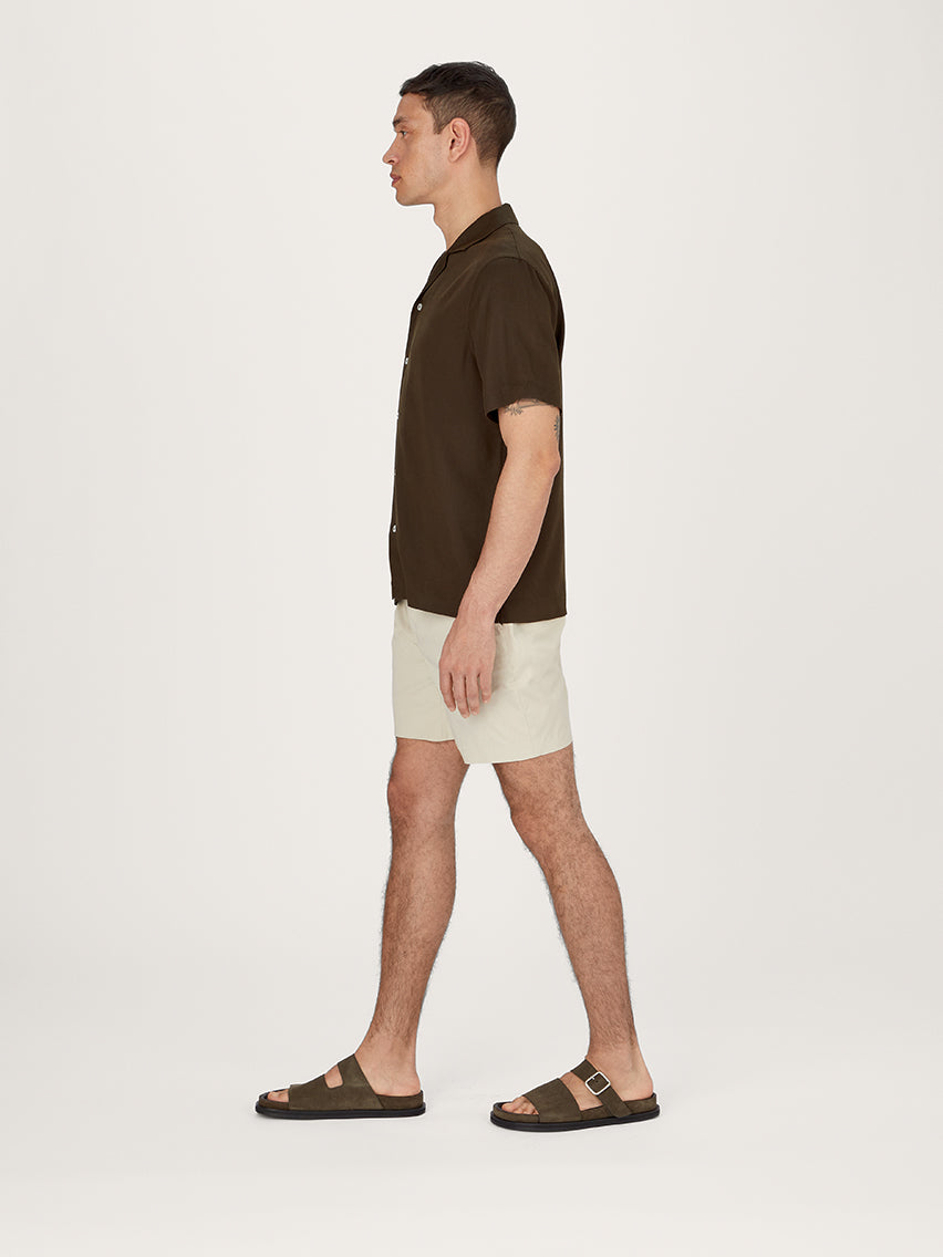 The Cuban Collar || Khaki | TENCEL™