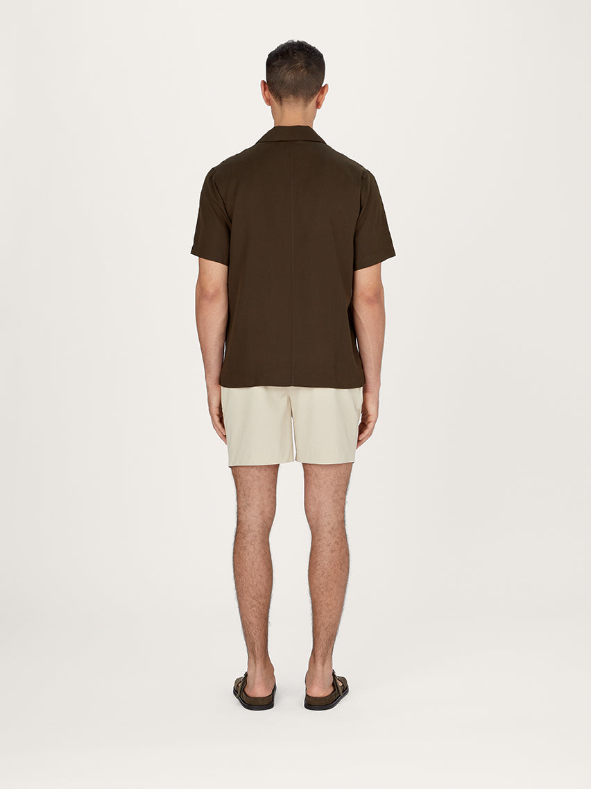 The Cuban Collar || Khaki | TENCEL™