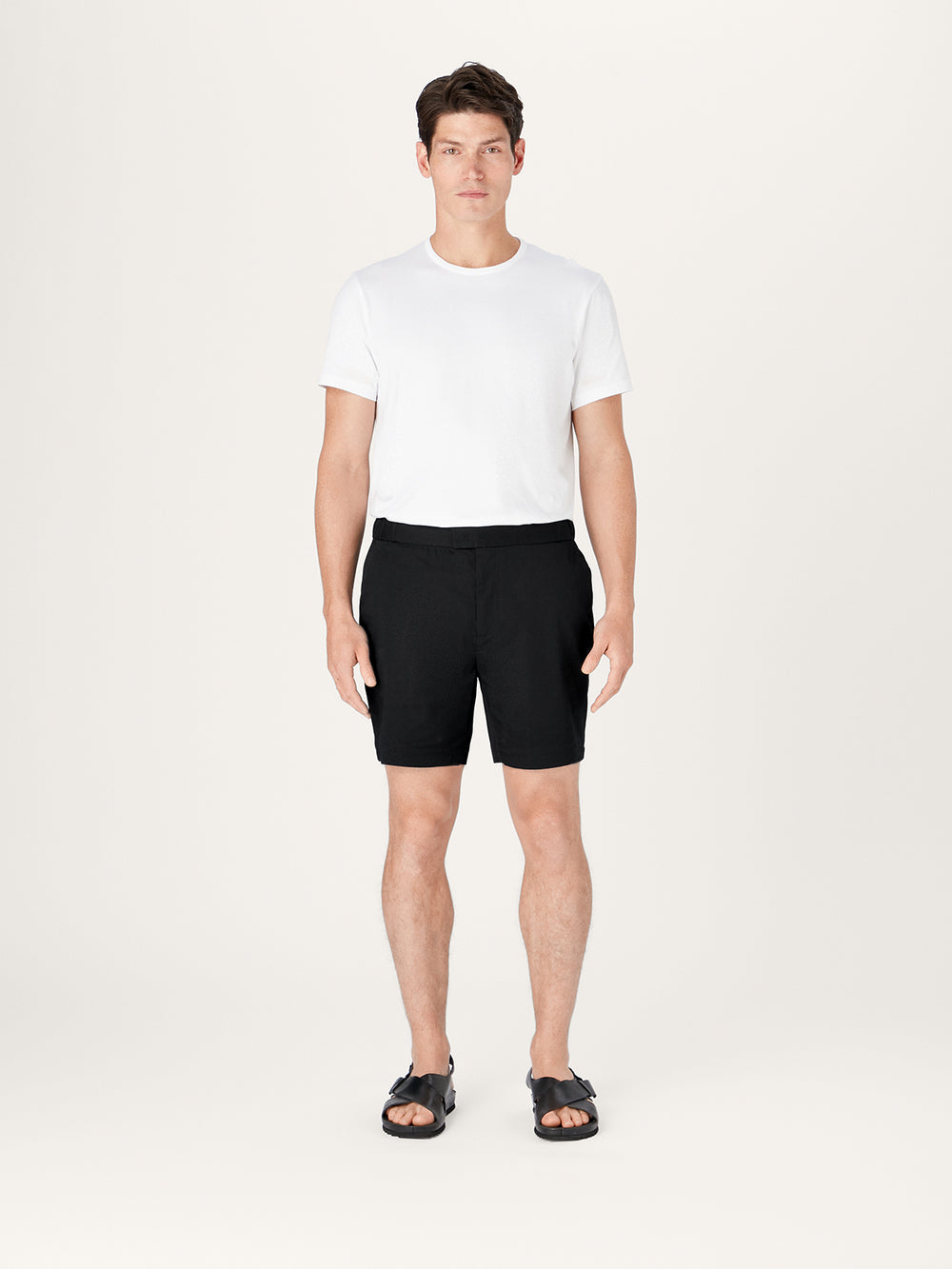 The 12 Shorts 8" || Black | Organic Cotton