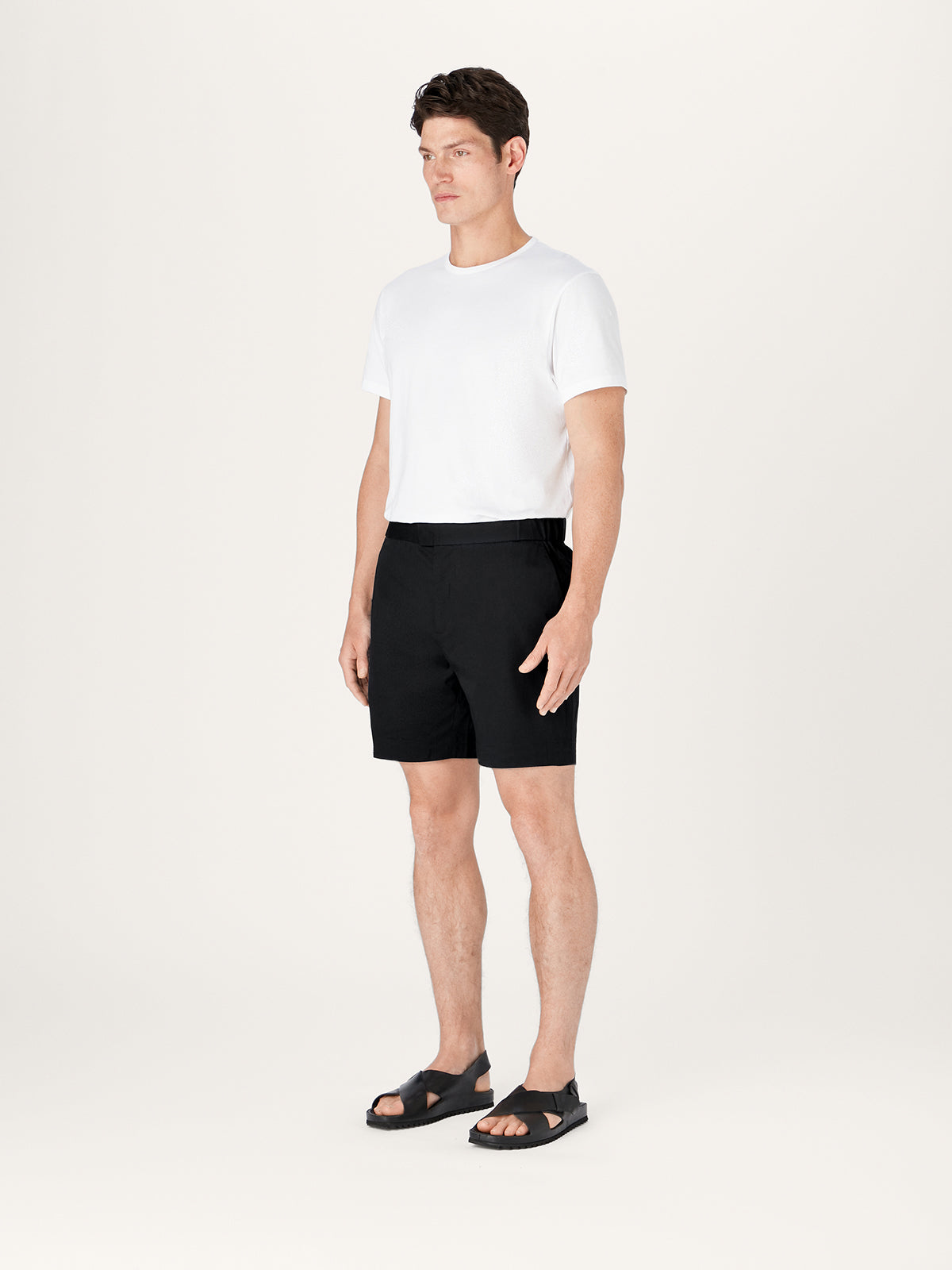 The 12 Shorts 8" || Black | Organic Cotton
