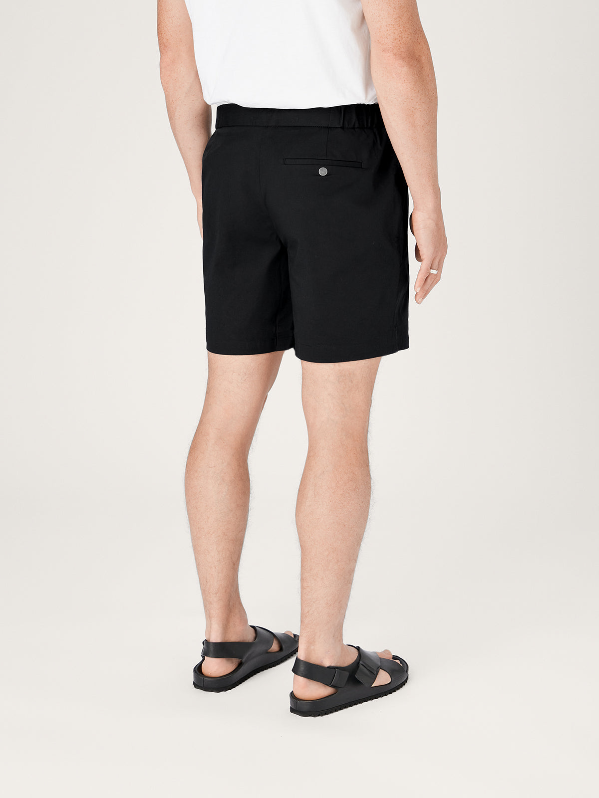 The 12 Shorts 8" || Black | Organic Cotton