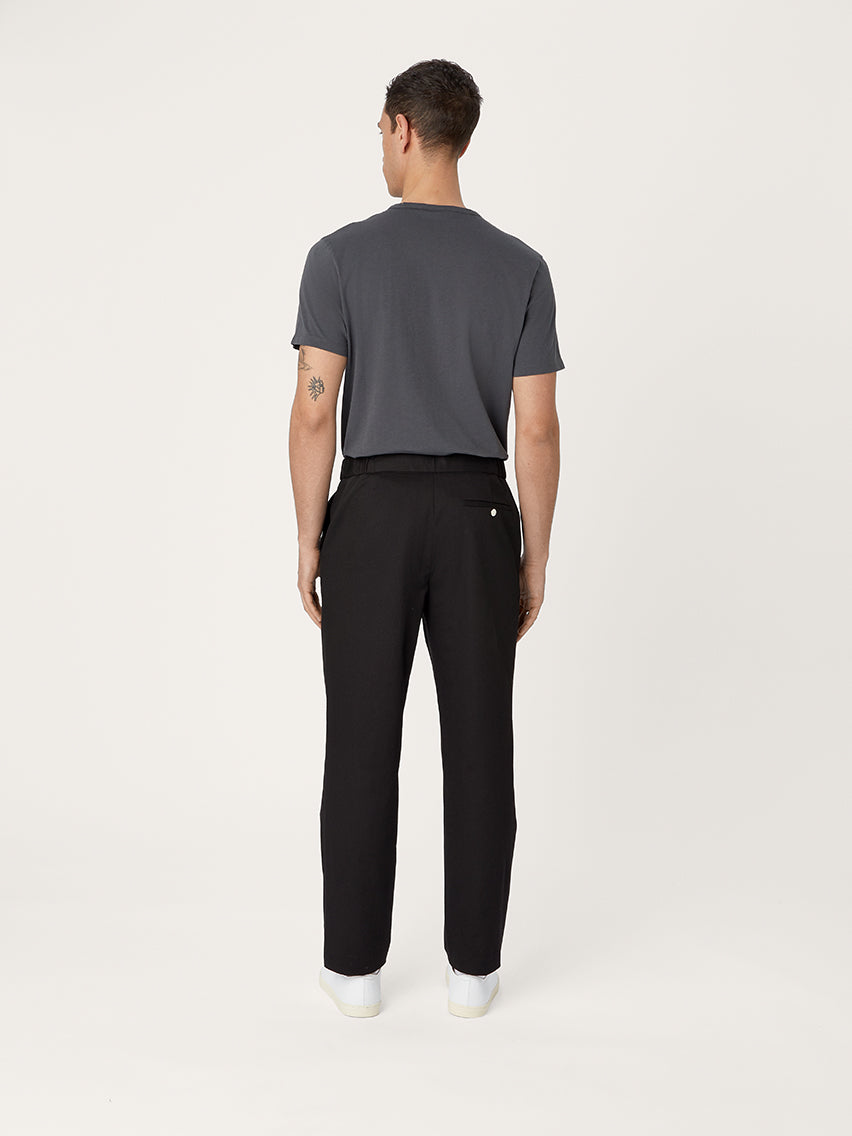 The 24 Trouser Relaxed Heavyweight || Black