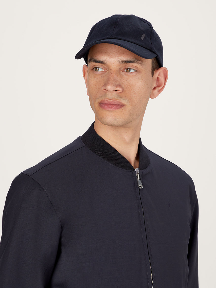 The Hydrowool Bomber Jacket || Navy