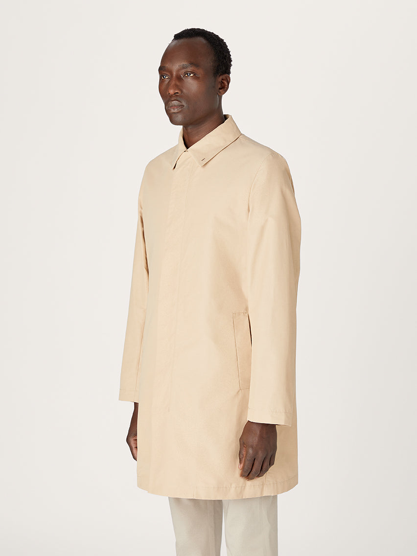 Mens beige mac outlet coat