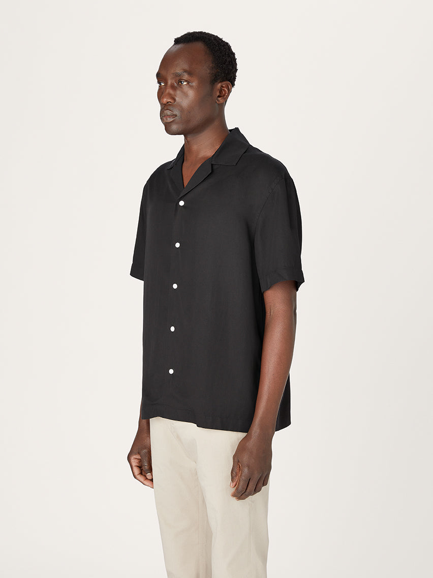 The Cuban Collar Tencel™ || Black | TENCEL™