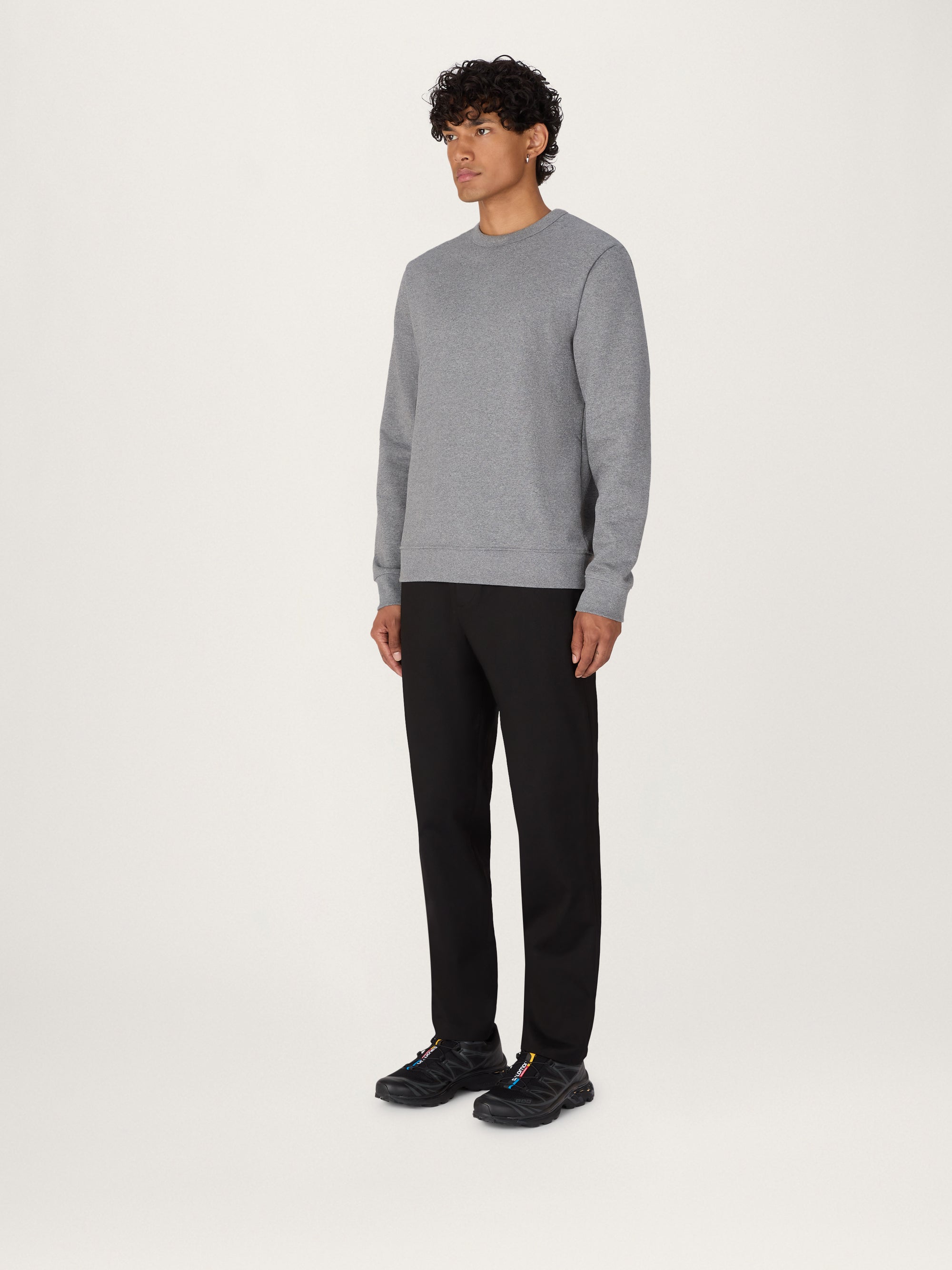 The Sweatshirt || Grey Marl | Organic Cotton