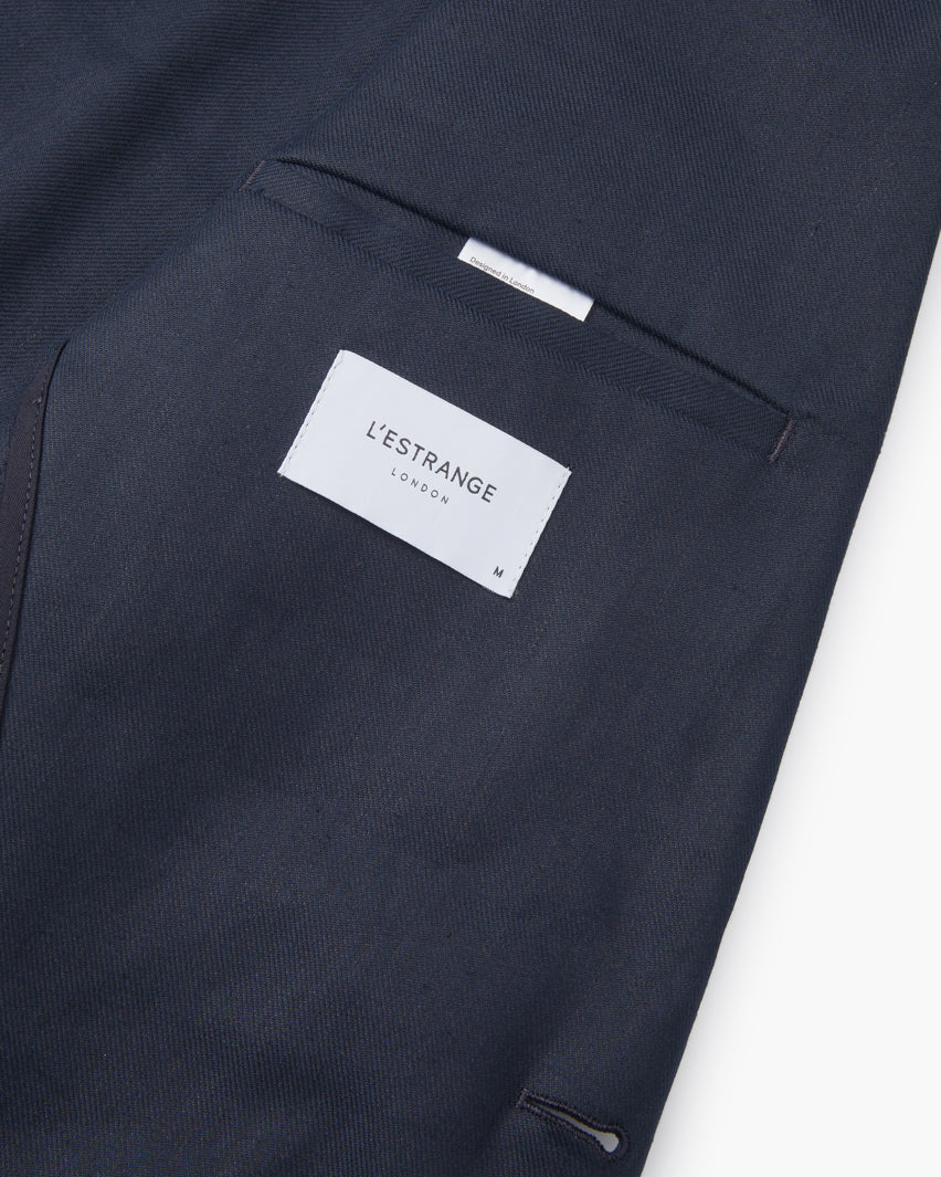 The Linen Suit || Navy | Linen
