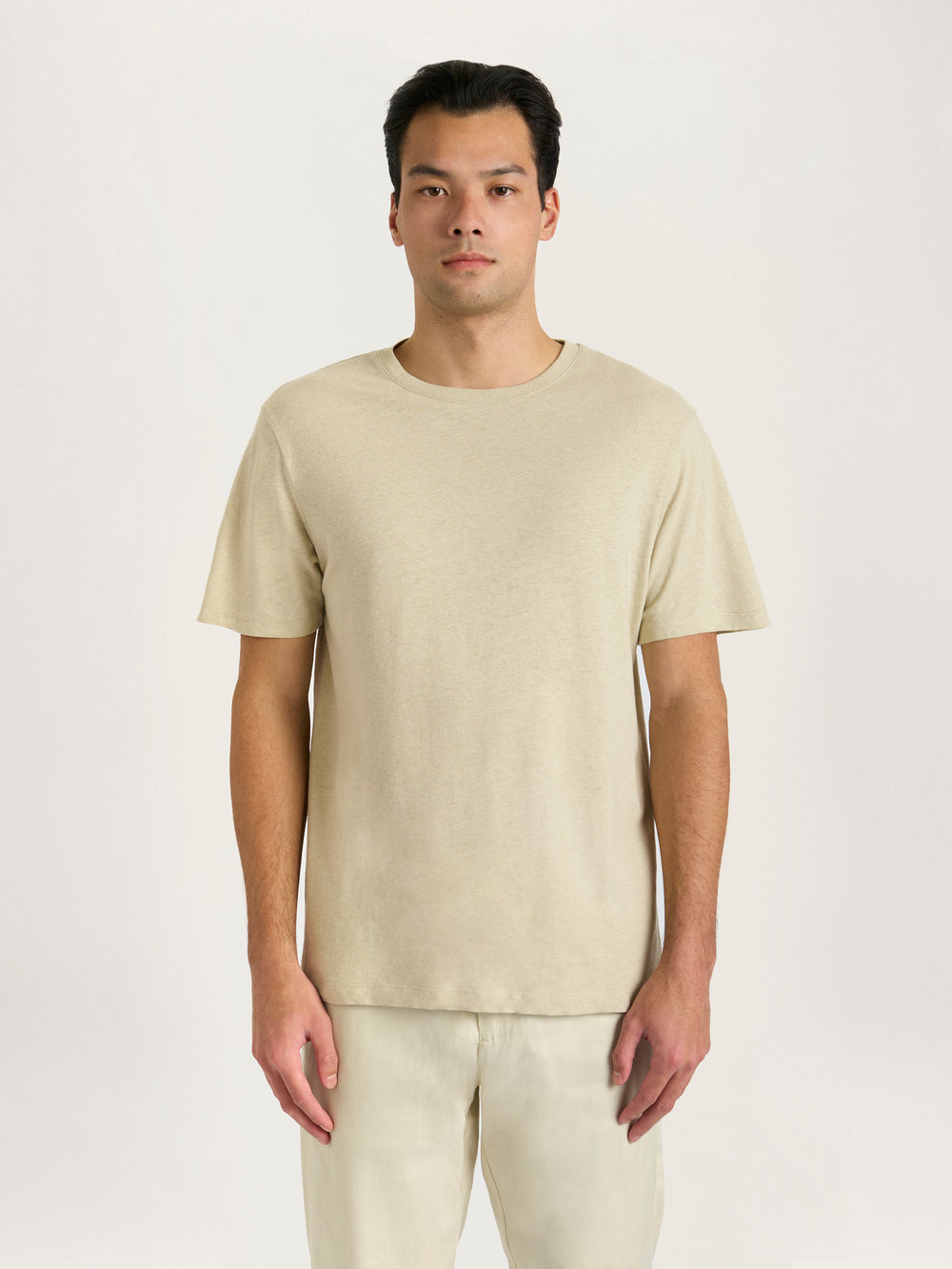 The Linen Tee || Parchment | Linen