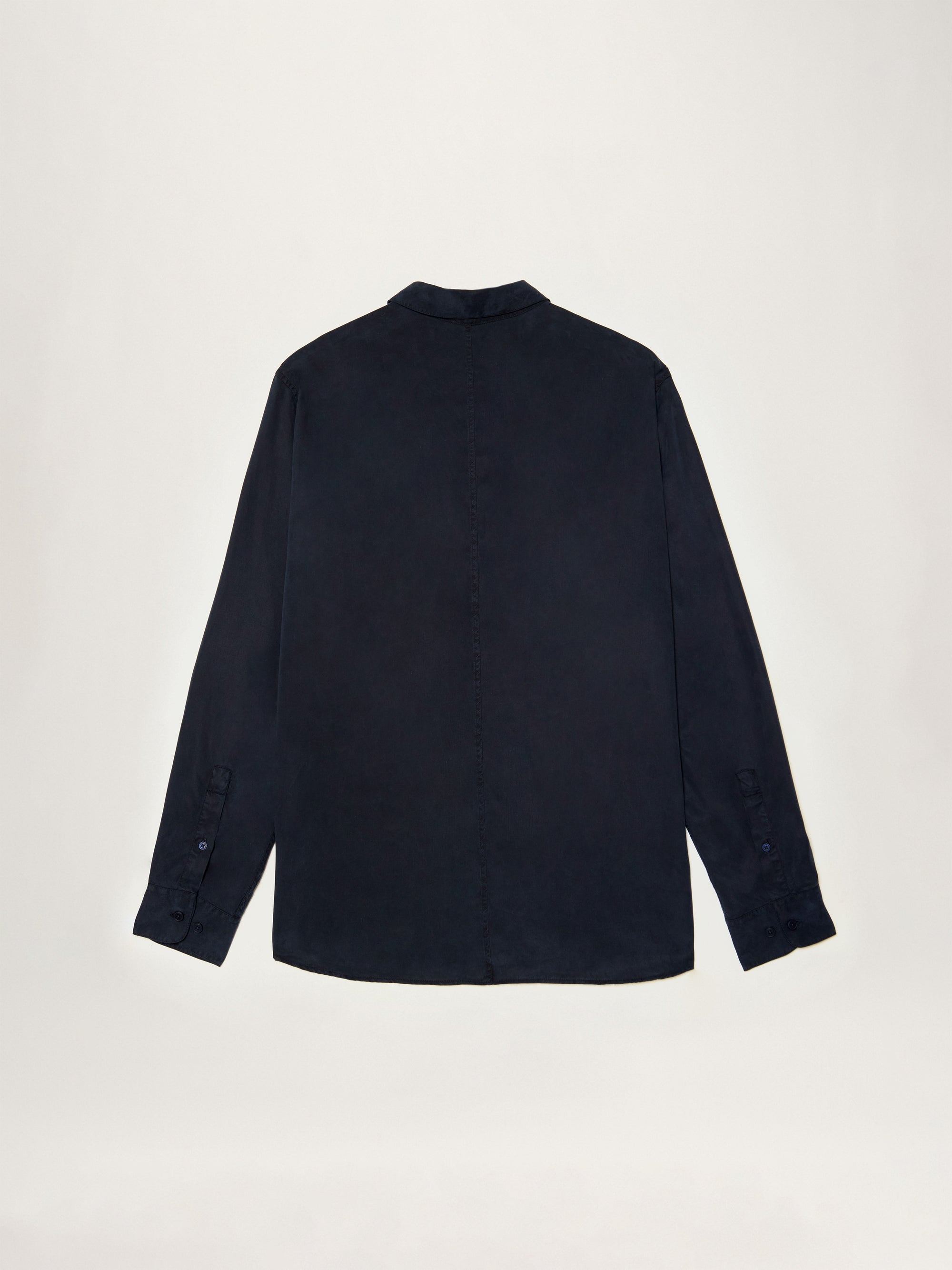 The Relaxed Tencel Shirt || Navy | Tencel™ Lyocell