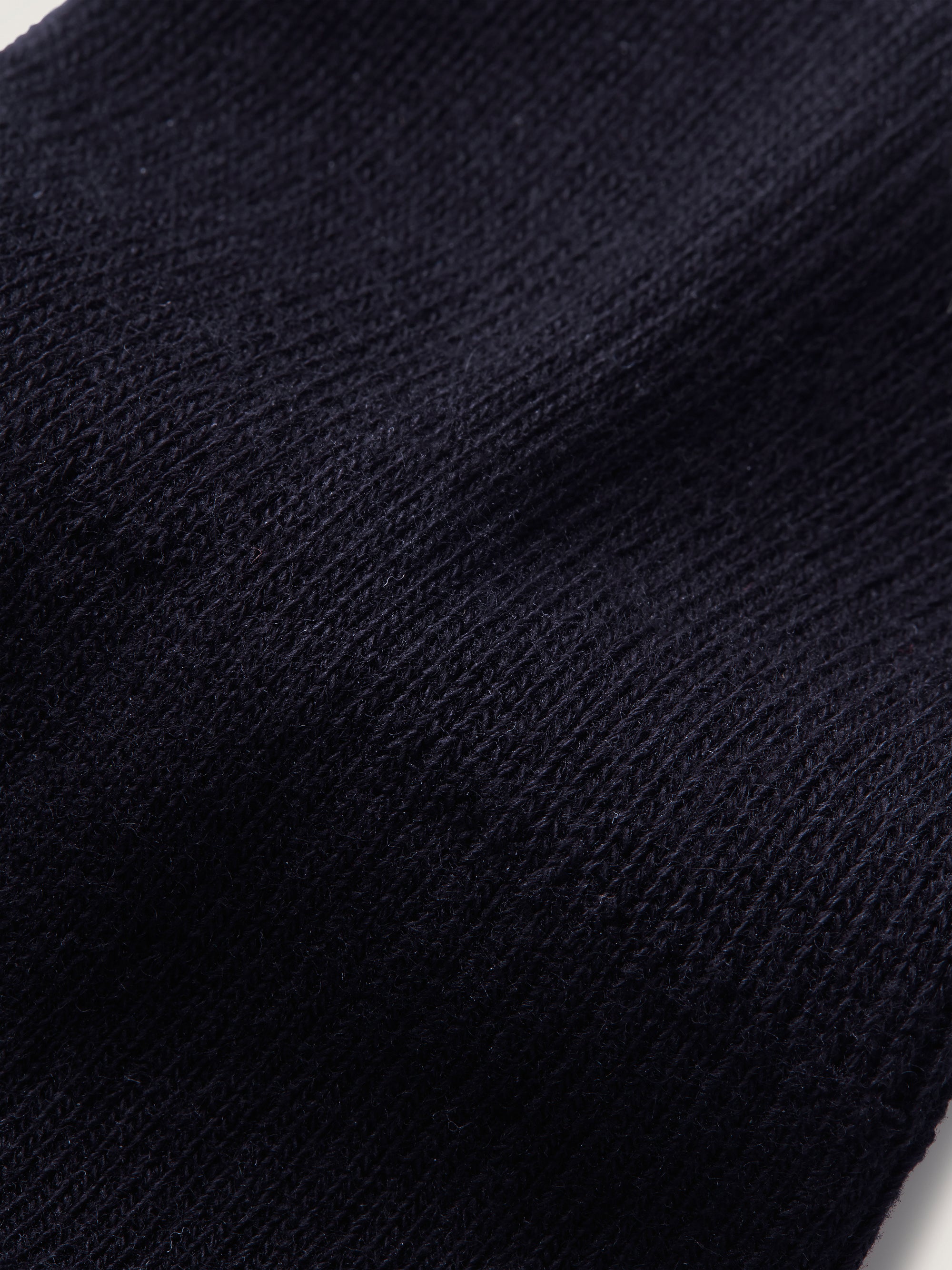 The Line Sock || Navy | Organic Cotton