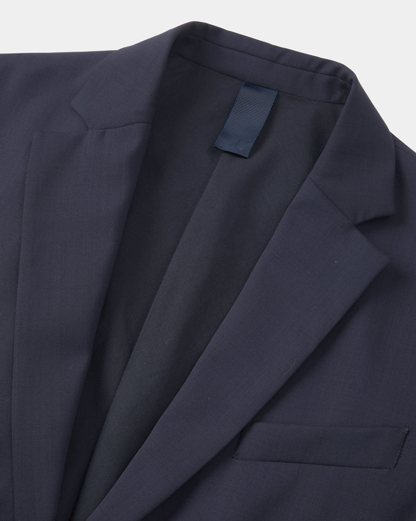 The Tropical Wool 24 Blazer || Navy | Tropical Wool