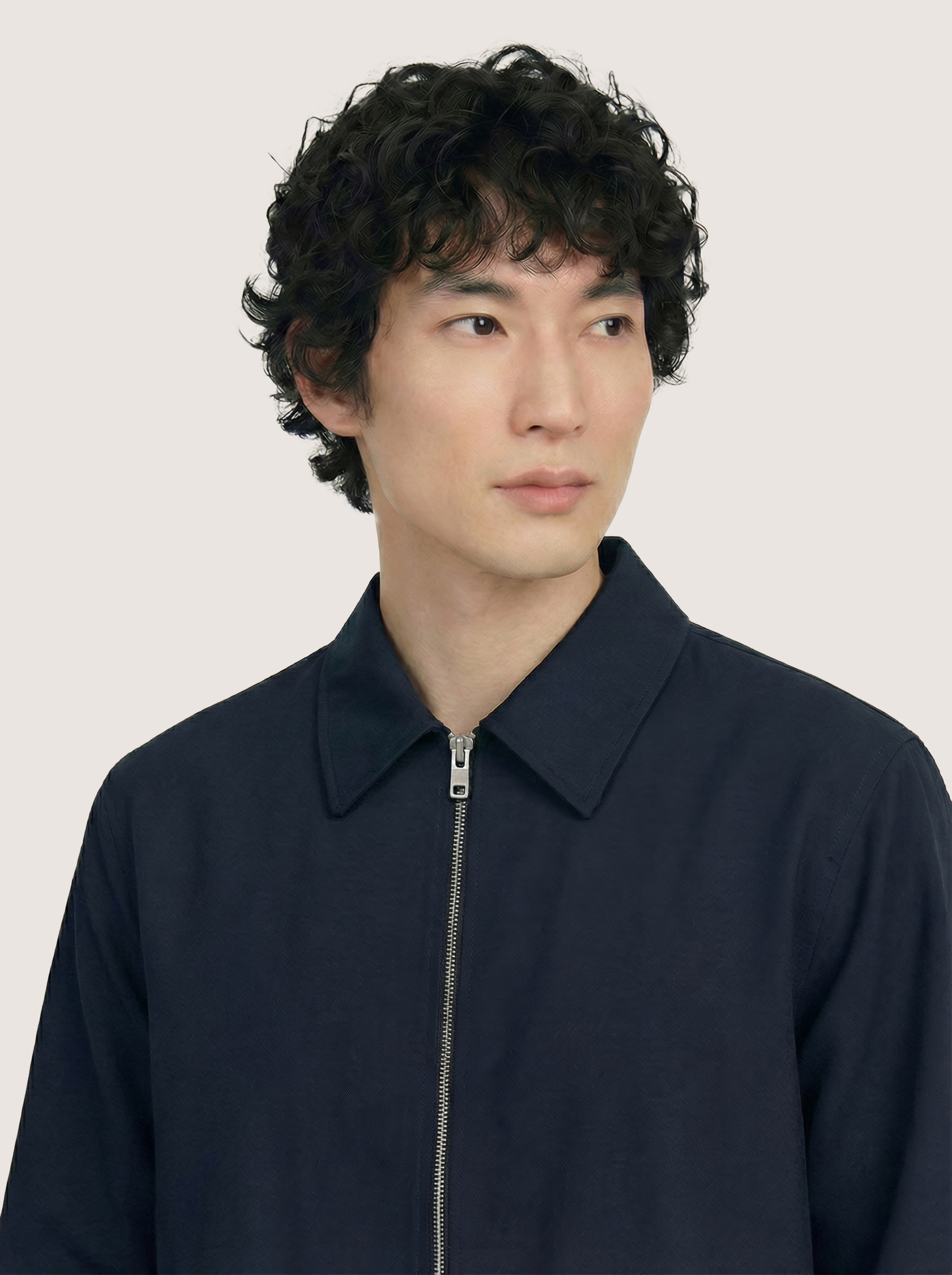The 24 Coach Jacket || Navy | Cotton