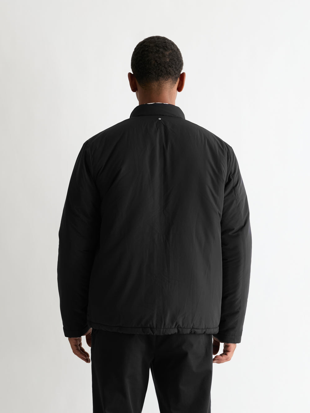 The 360° Thermal Jacket Funnel Neck, Black, back