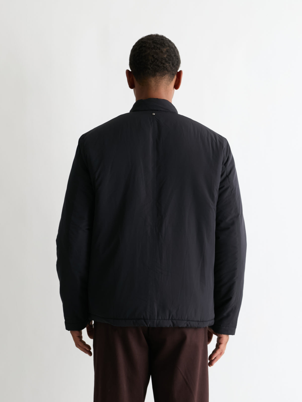 The 360° Thermal Jacket Funnel Neck, Navy, back