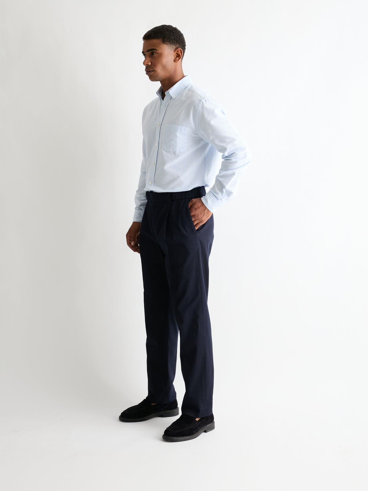 The Atelier Trouser Regular || Navy, image 2