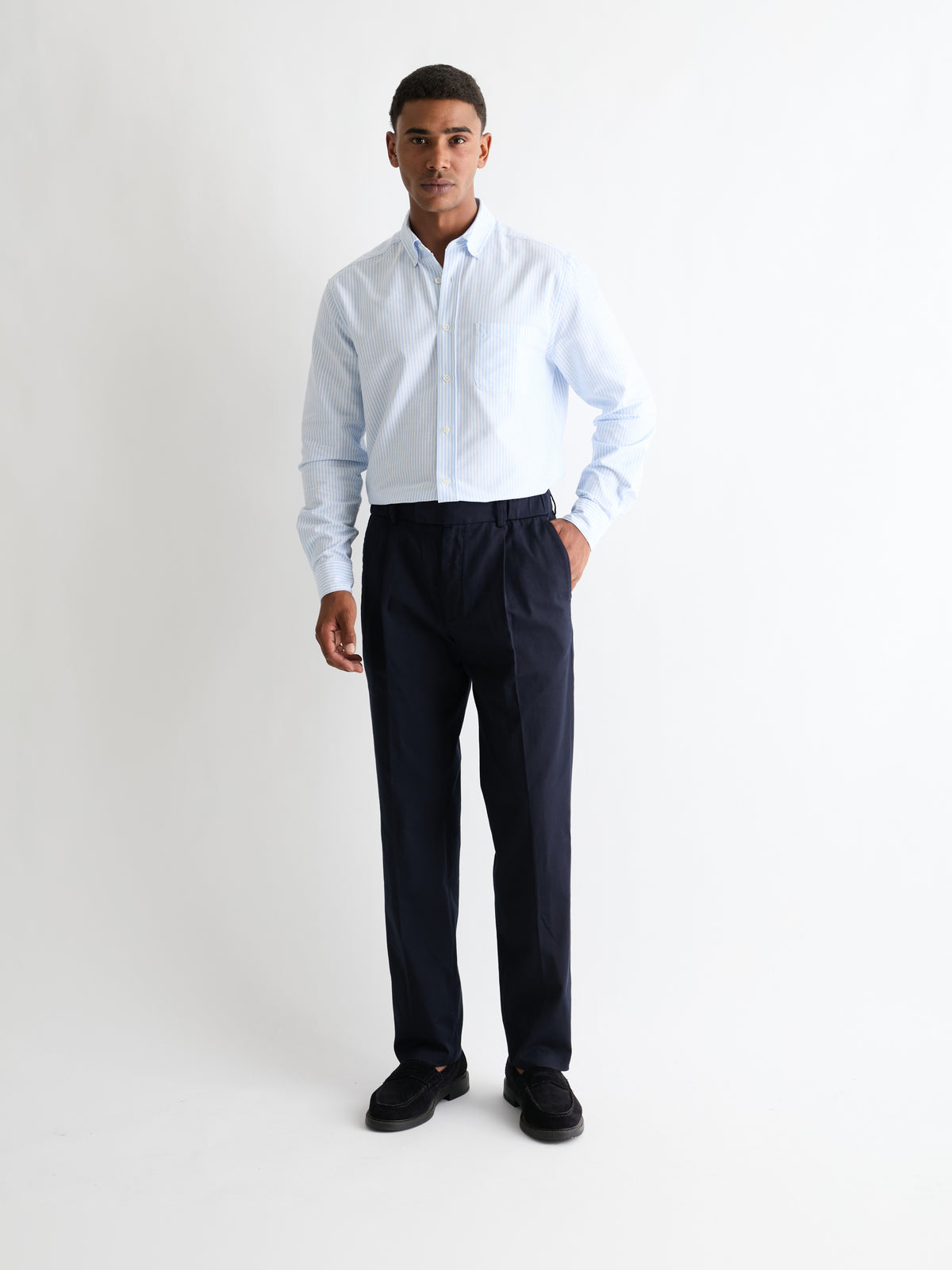 The Atelier Trouser Regular || Navy, image 4