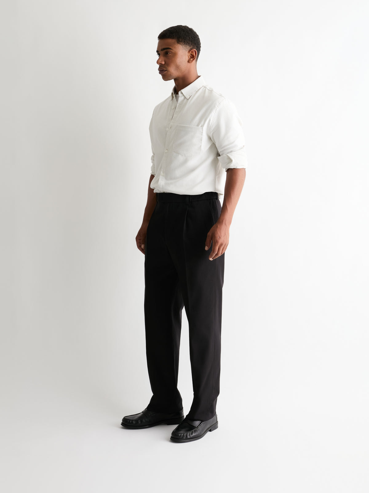 The Atelier Trouser Relaxed || Black, image 3