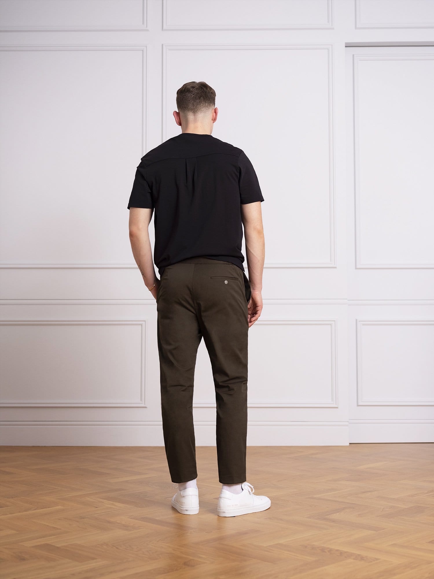 The 24 Trouser || Moss | Stretch Cotton