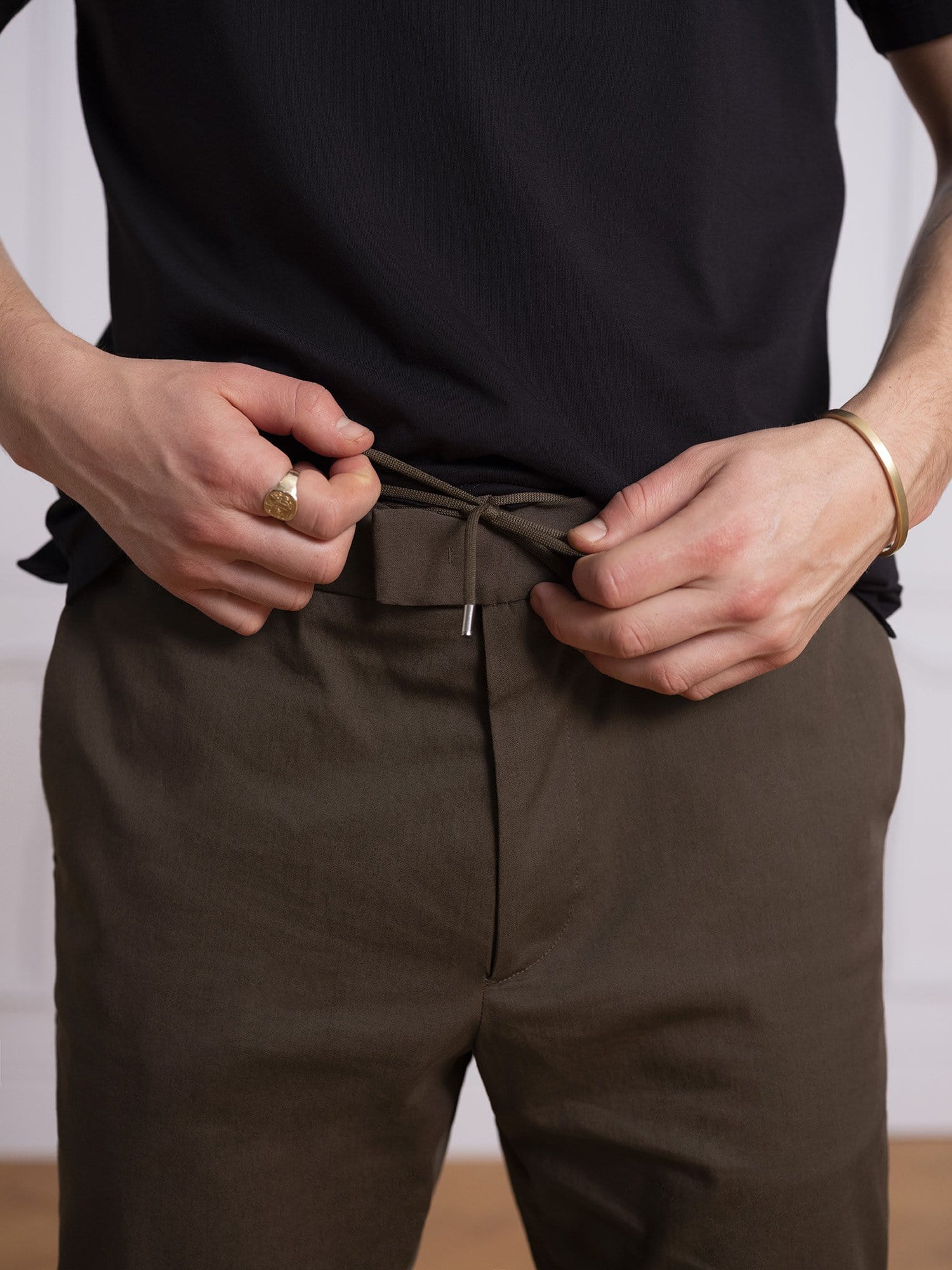 The 24 Trouser || Moss | Stretch Cotton