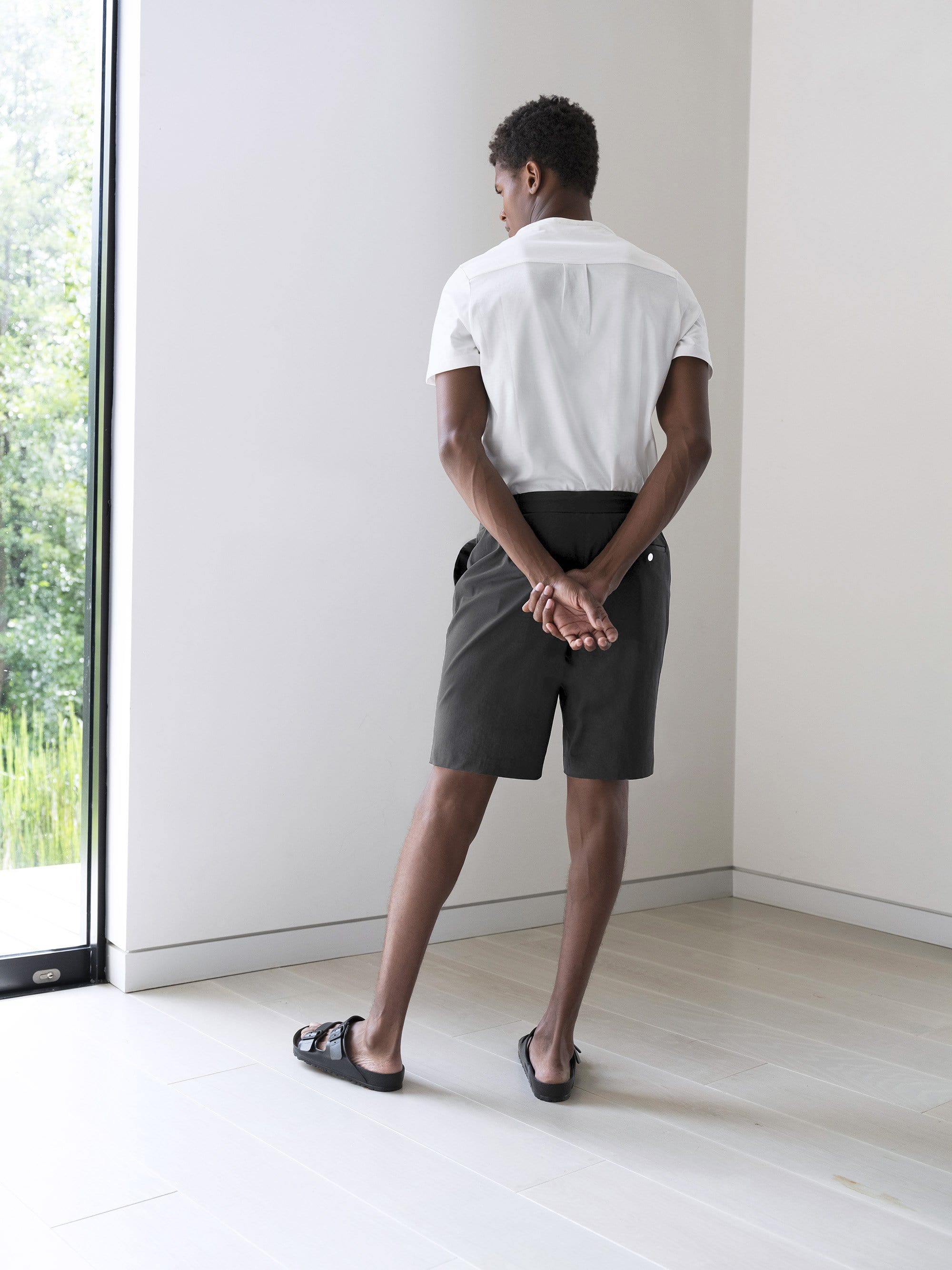 The 12 Shorts 9" || Slate Grey | Stretch Cotton