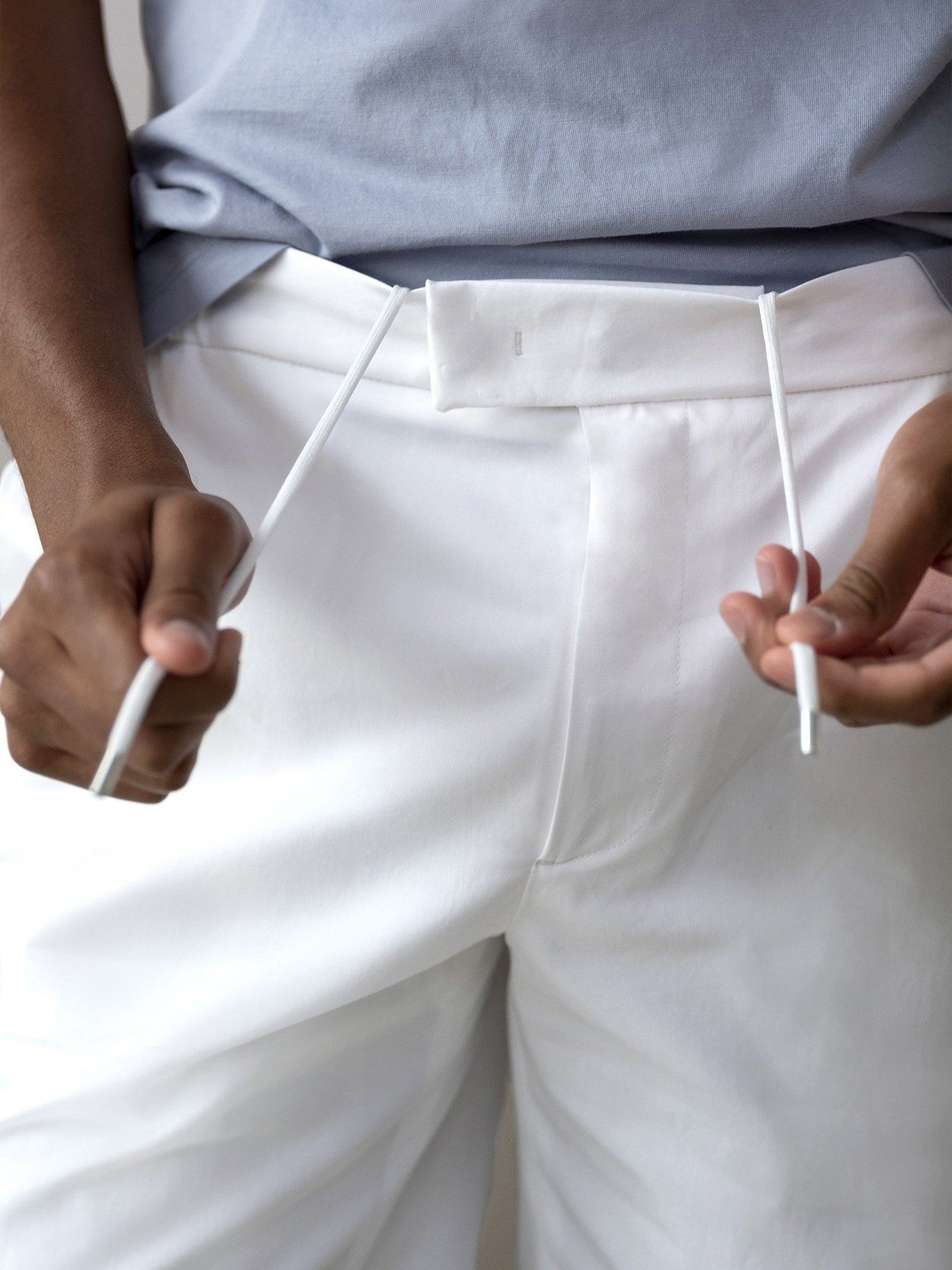 The 12 Shorts 7" || Chalk | Stretch Cotton