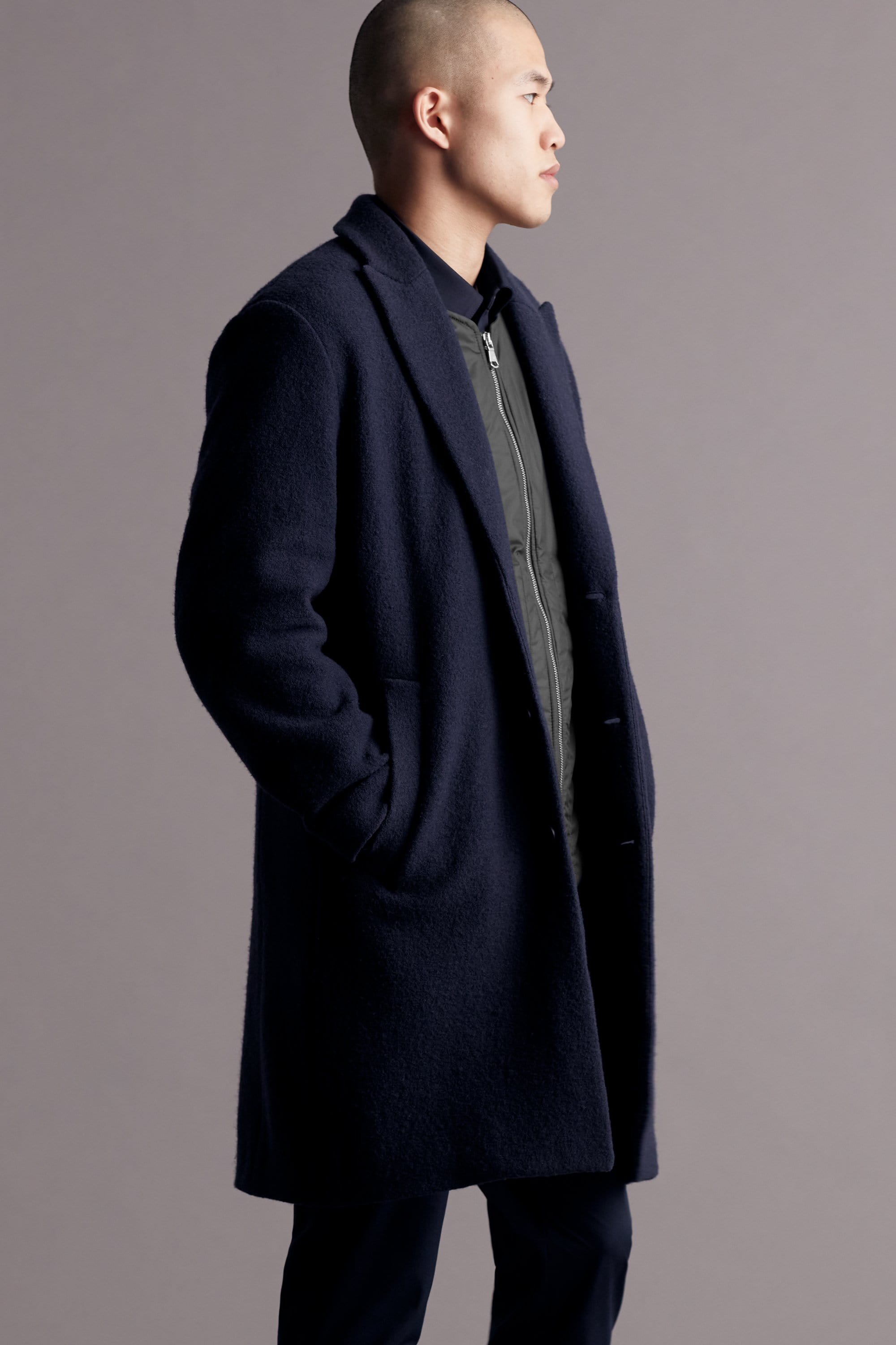 The Duo Quilt Shell || Black | Recycled Polyester and Kapok