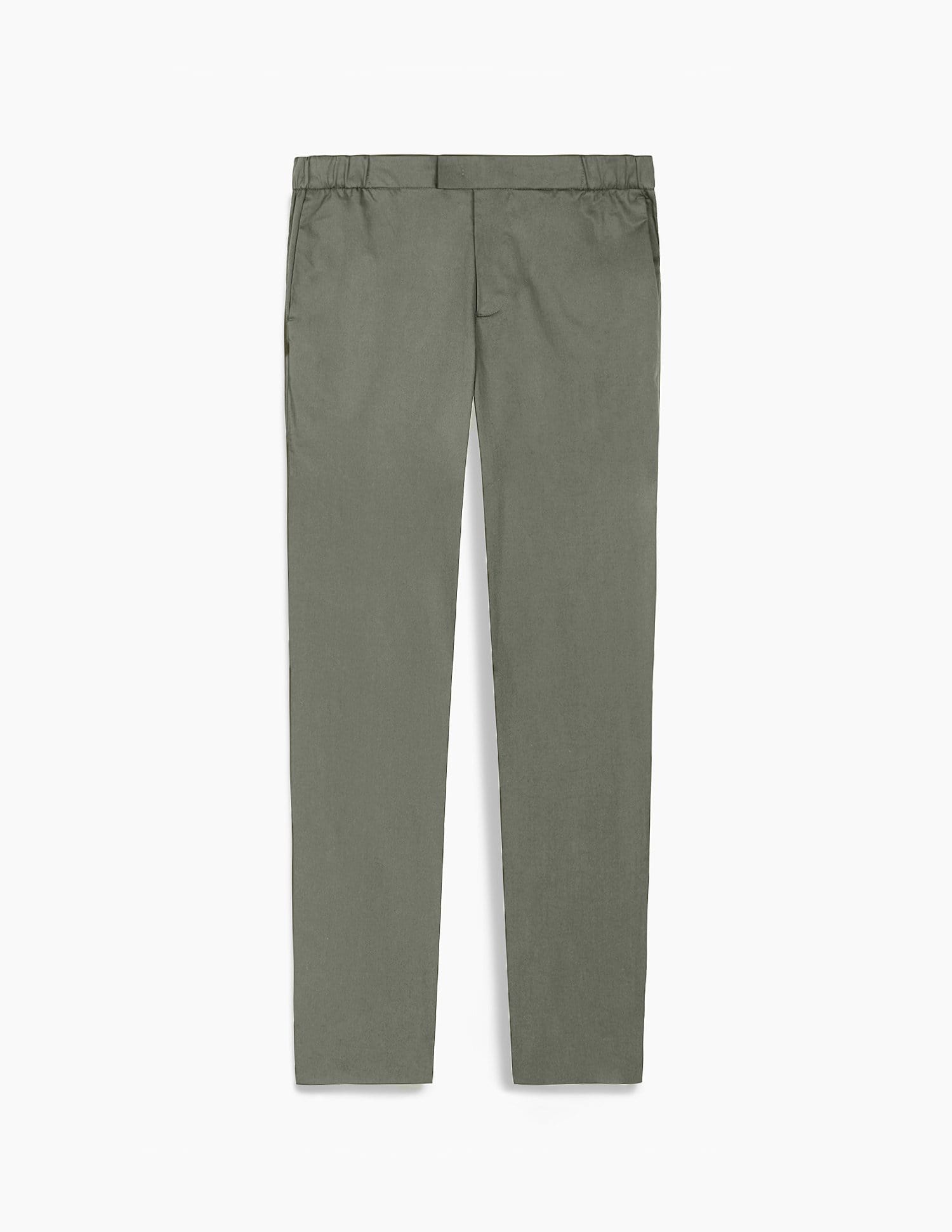 The 24 Trouser || Moss Grey | Stretch Cotton