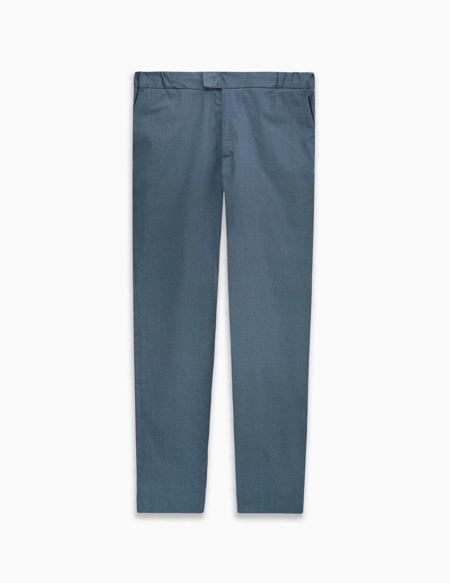 The 24 Trouser || Powder Grey | Stretch Cotton