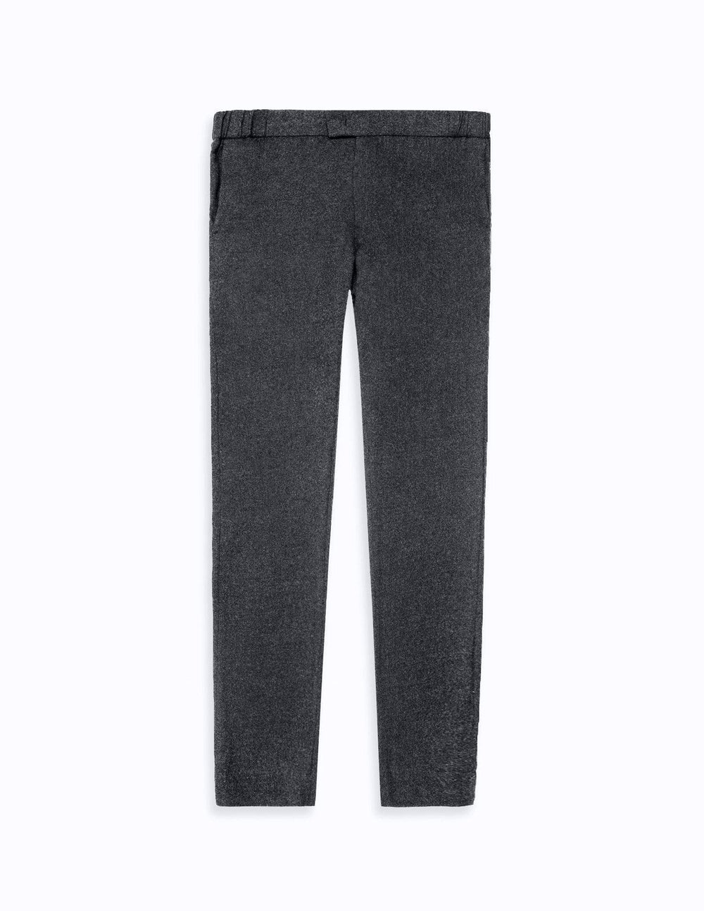 The 24 Trouser Wool || Mid-Grey | Wool Flannel
