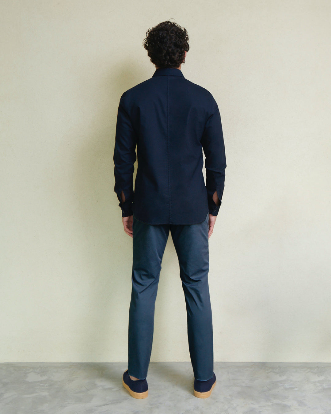 The 24 Trouser || Nezu Blue | Stretch Cotton